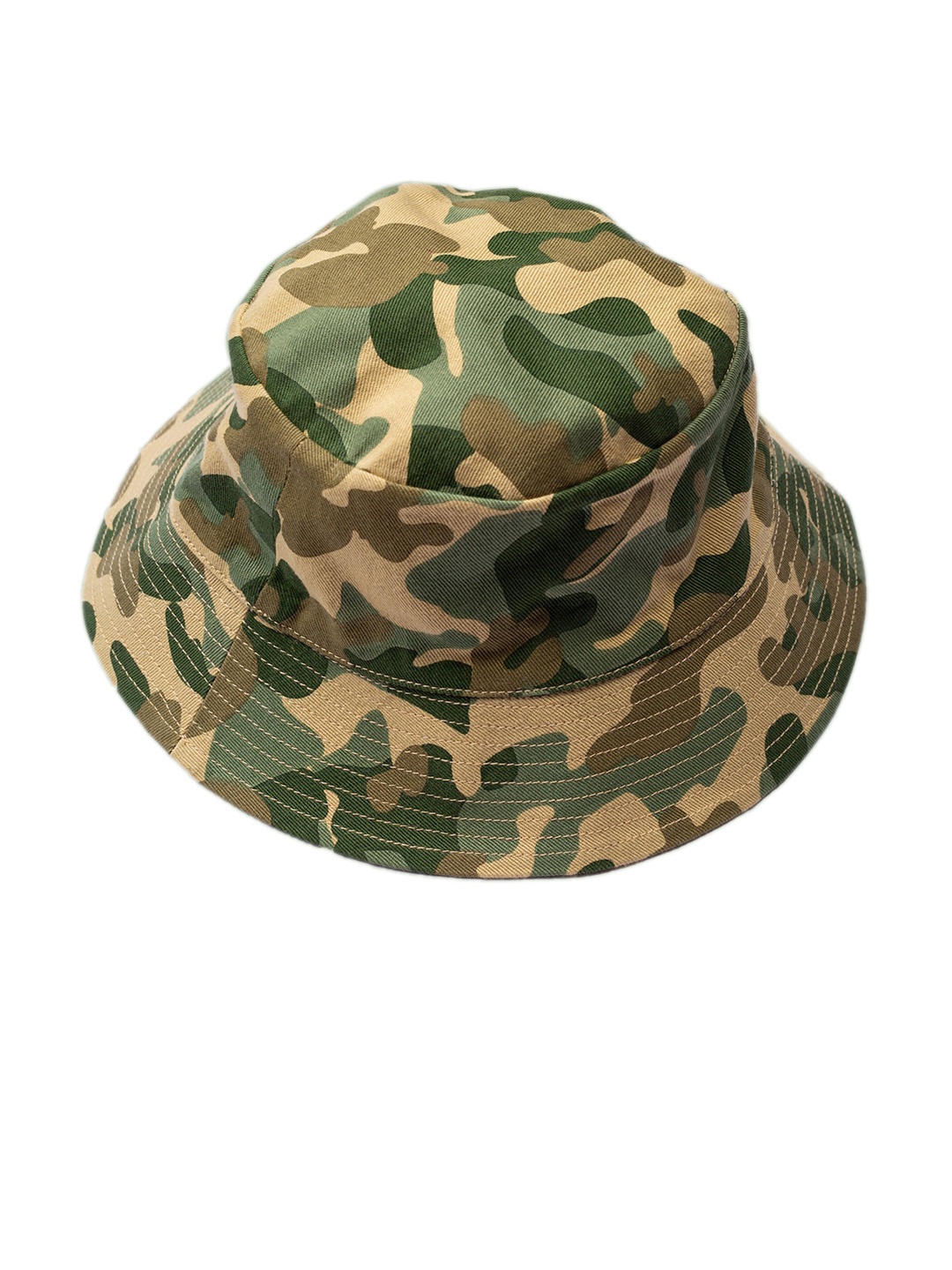 

Nino Bambino Kids Printed Organic Cotton Bucket Hat, Green