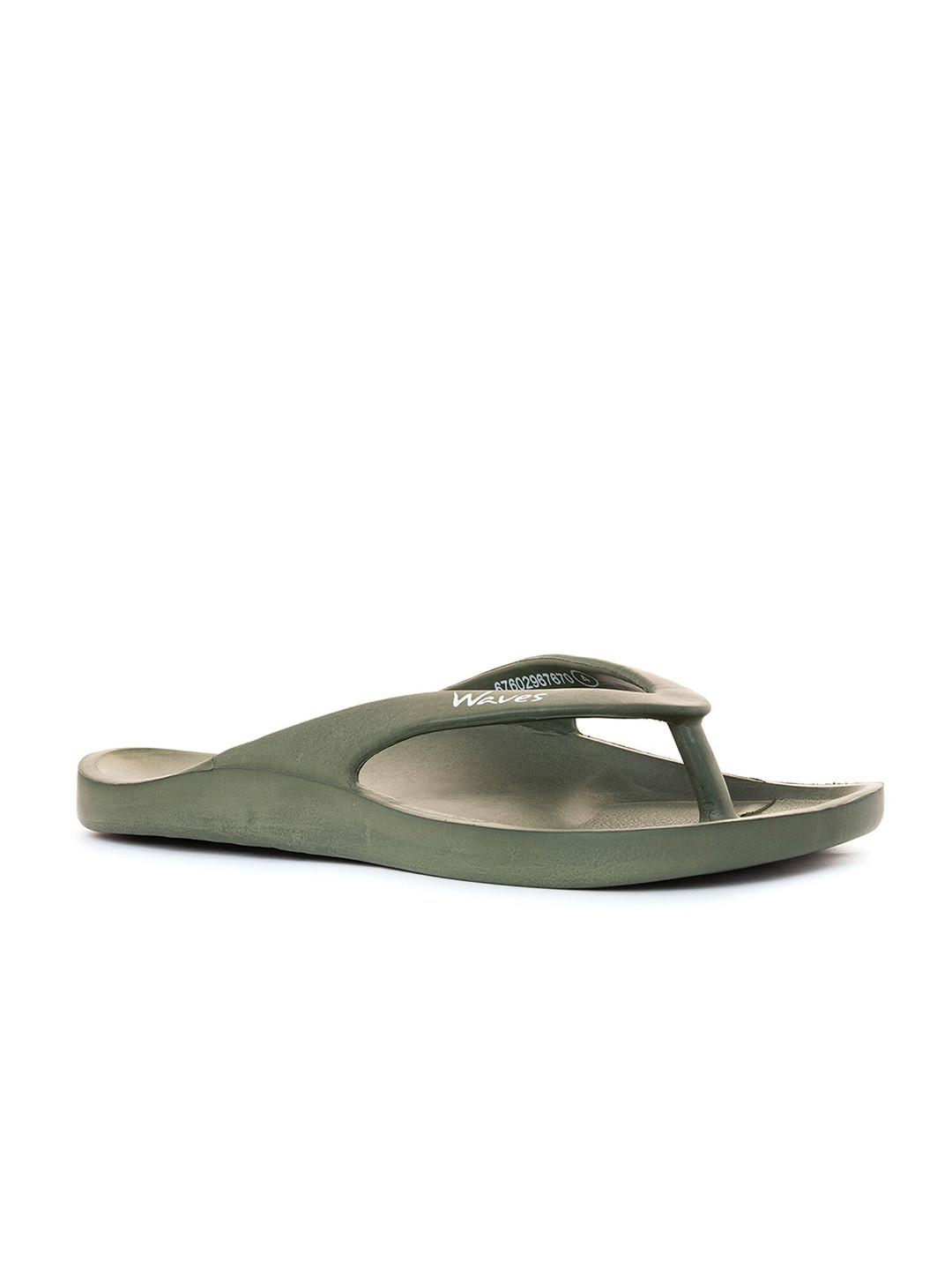 

Khadims Women Rubber Thong Flip-Flops, Green