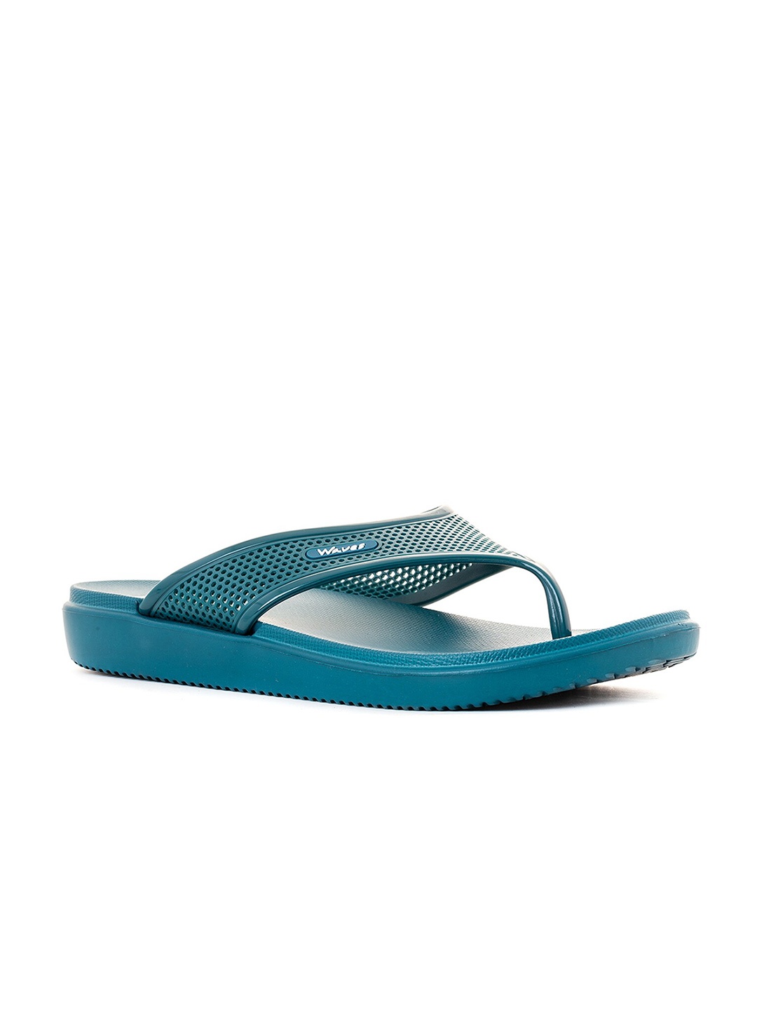 

Khadims Women Rubber Thong Flip-Flops, Teal