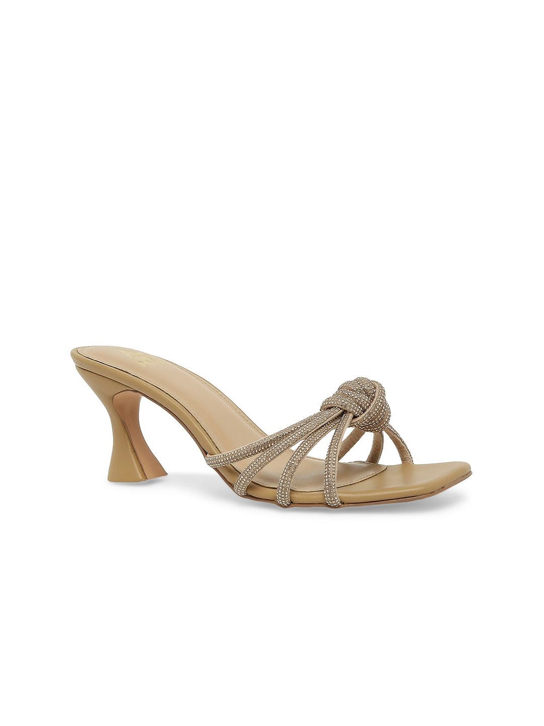 

Tao Paris Altan Embellished Open Toe Block Heels, Rose gold