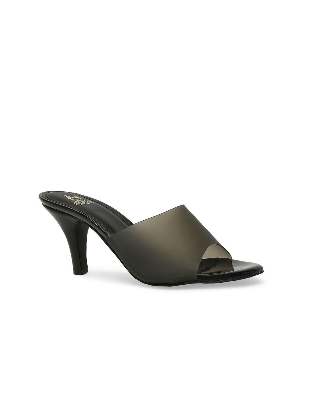 

Tao Paris BAY Open Toe Kitten Heels, Black