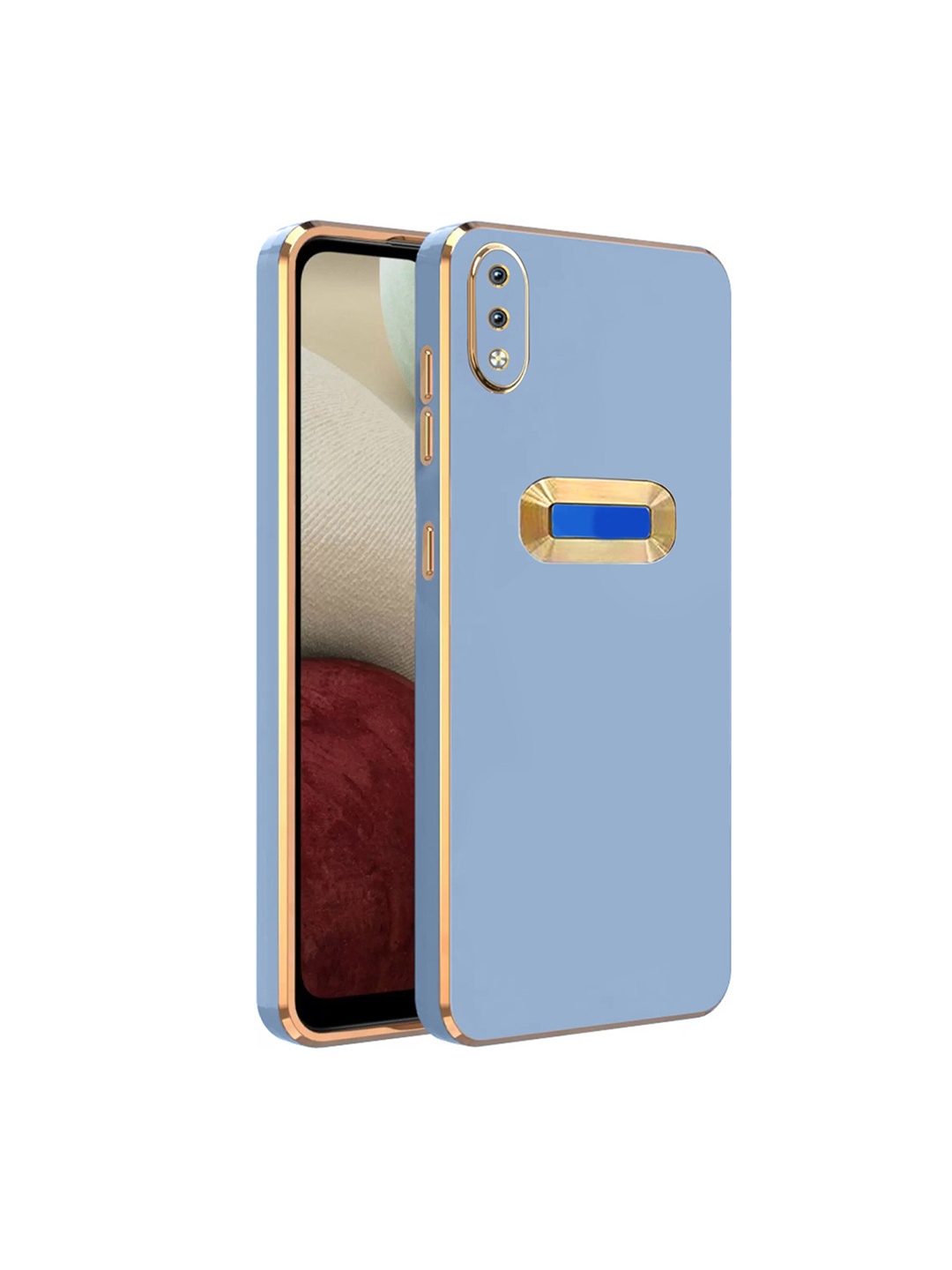 

Karwan Camera Protection Vivo Y93 Phone Back Cover, Blue