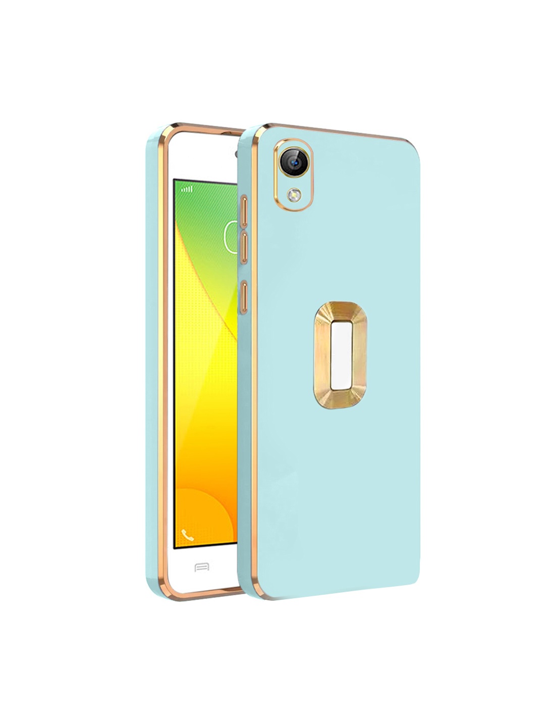 

Karwan Camera Protection Vivo Y51 Phone Back Cover, Green