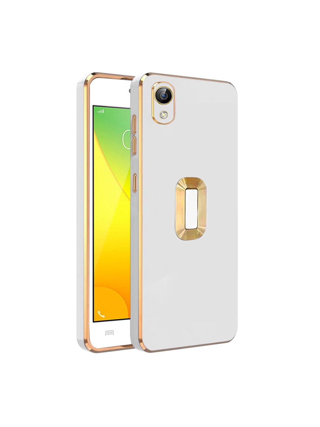 

Karwan Camera Protection Vivo Y51 Phone Back Cover, White