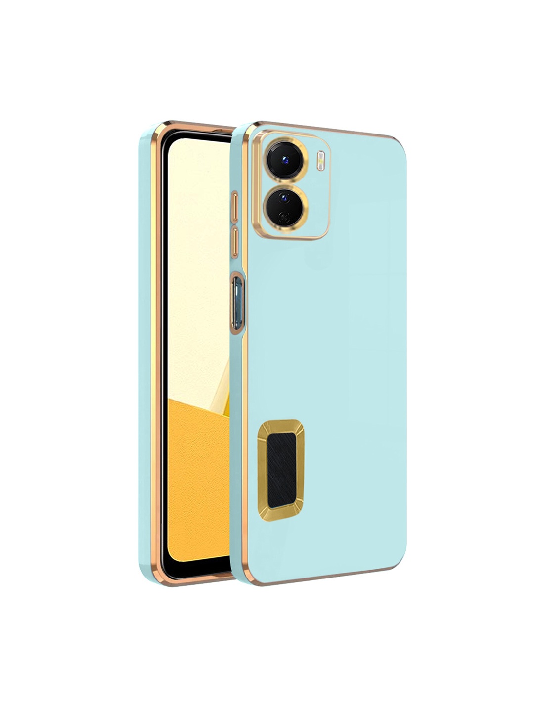 

Karwan Camera Protection Vivo Y16 Back Case, Green