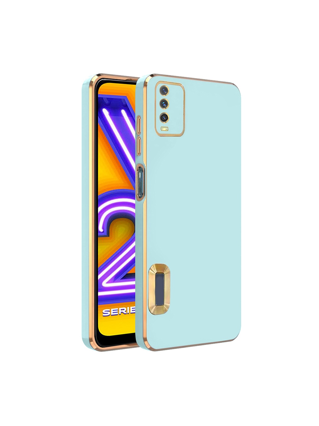 

Karwan Vivo Y20 Camera Protection Phone Back Cover, Green