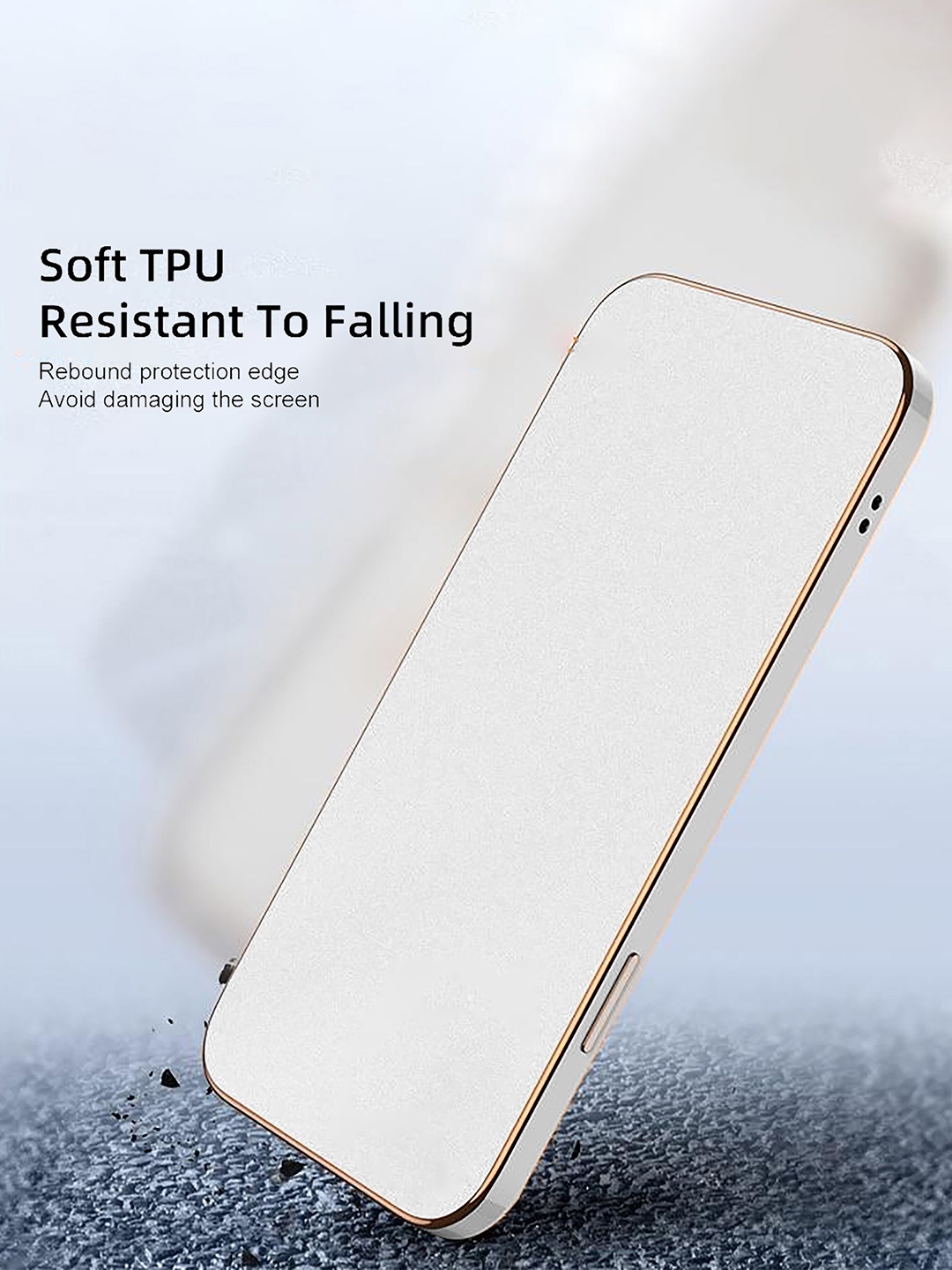 

Karwan Anti Skid Vivo Y93 Phone Back Case, White