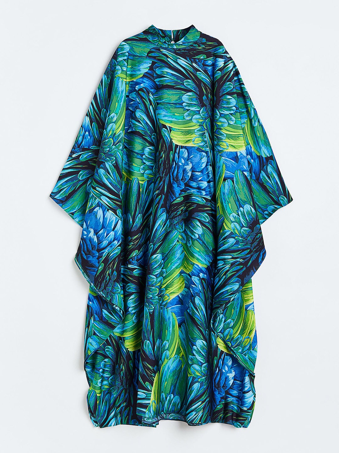 

H&M Women Satin Kaftan, Blue