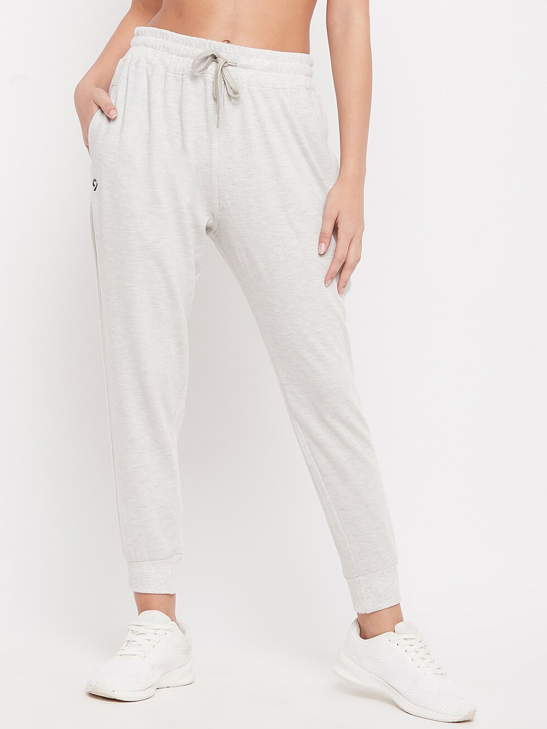 

C9 AIRWEAR Women Cotton Rapid-Dry Regular Fit Joggers, Grey