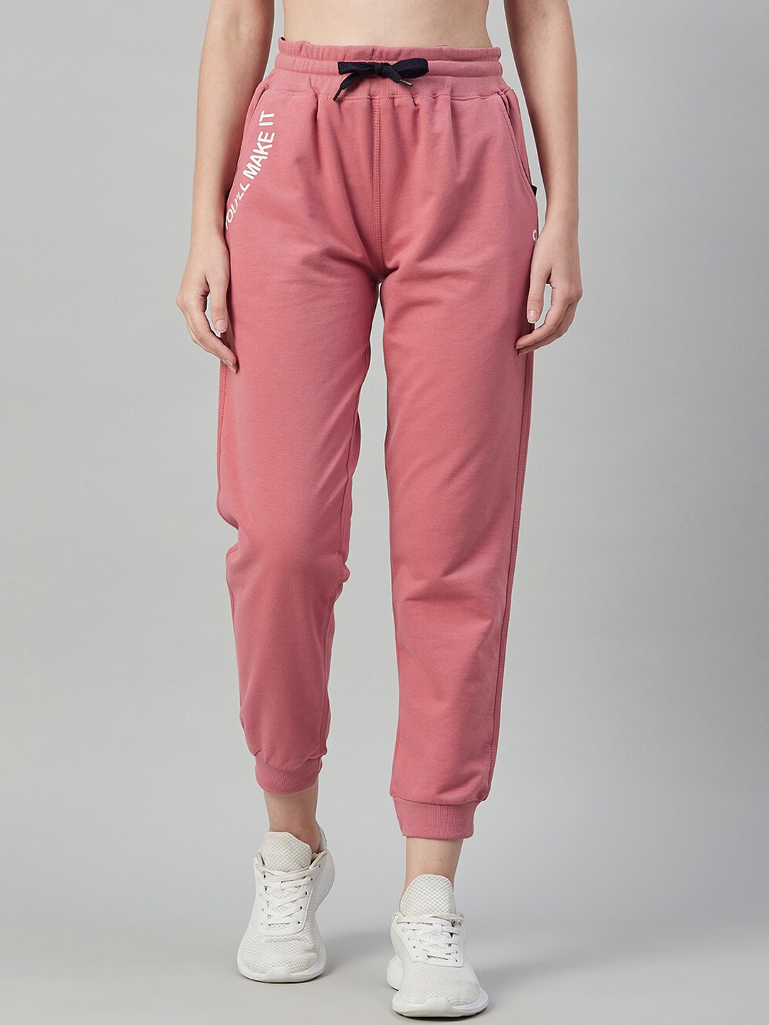 

C9 AIRWEAR Women Rapid-Dry Pockets Regular Fit Joggers, Rose