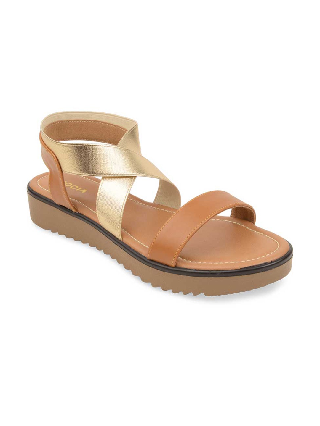

Rocia Women Open Toe Flats, Tan