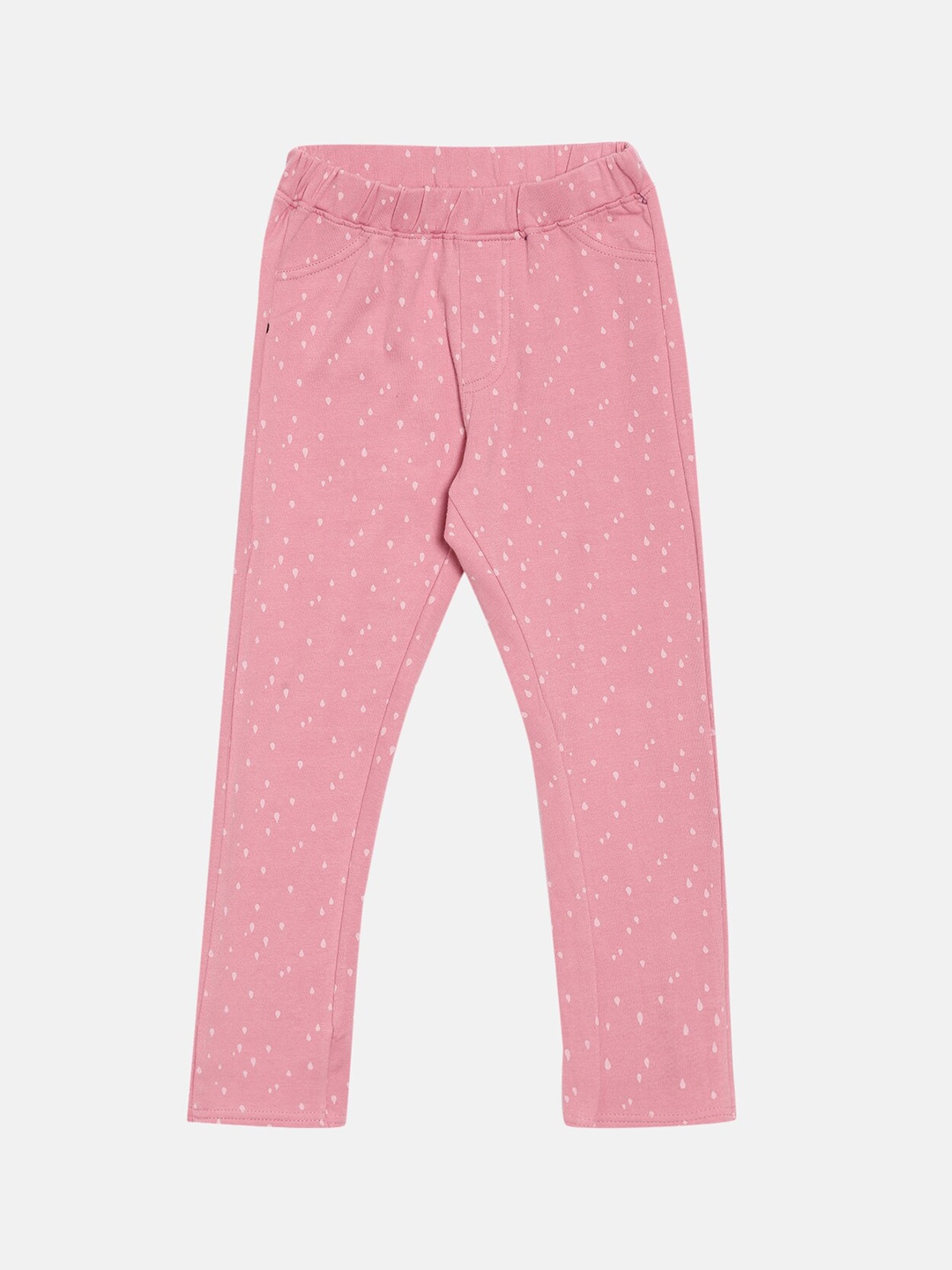 

Kryptic Girls Printed Pure Cotton Lounge Pant, Pink