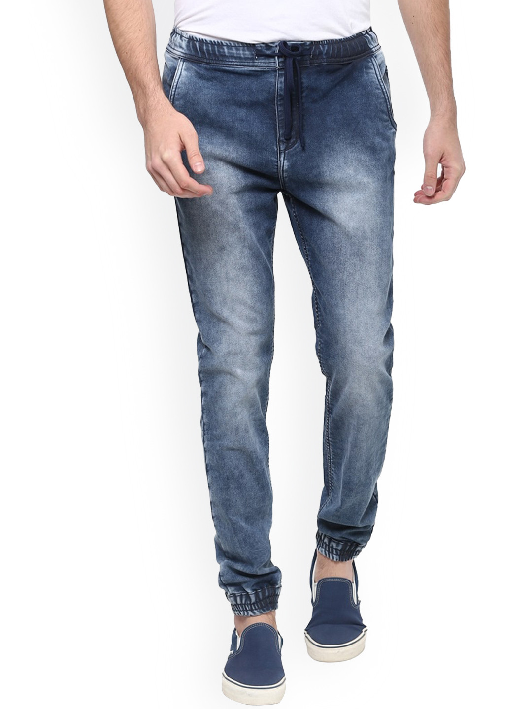 

Red Chief Men Cotton Regular Fit Heavy Fade Jeans, Blue