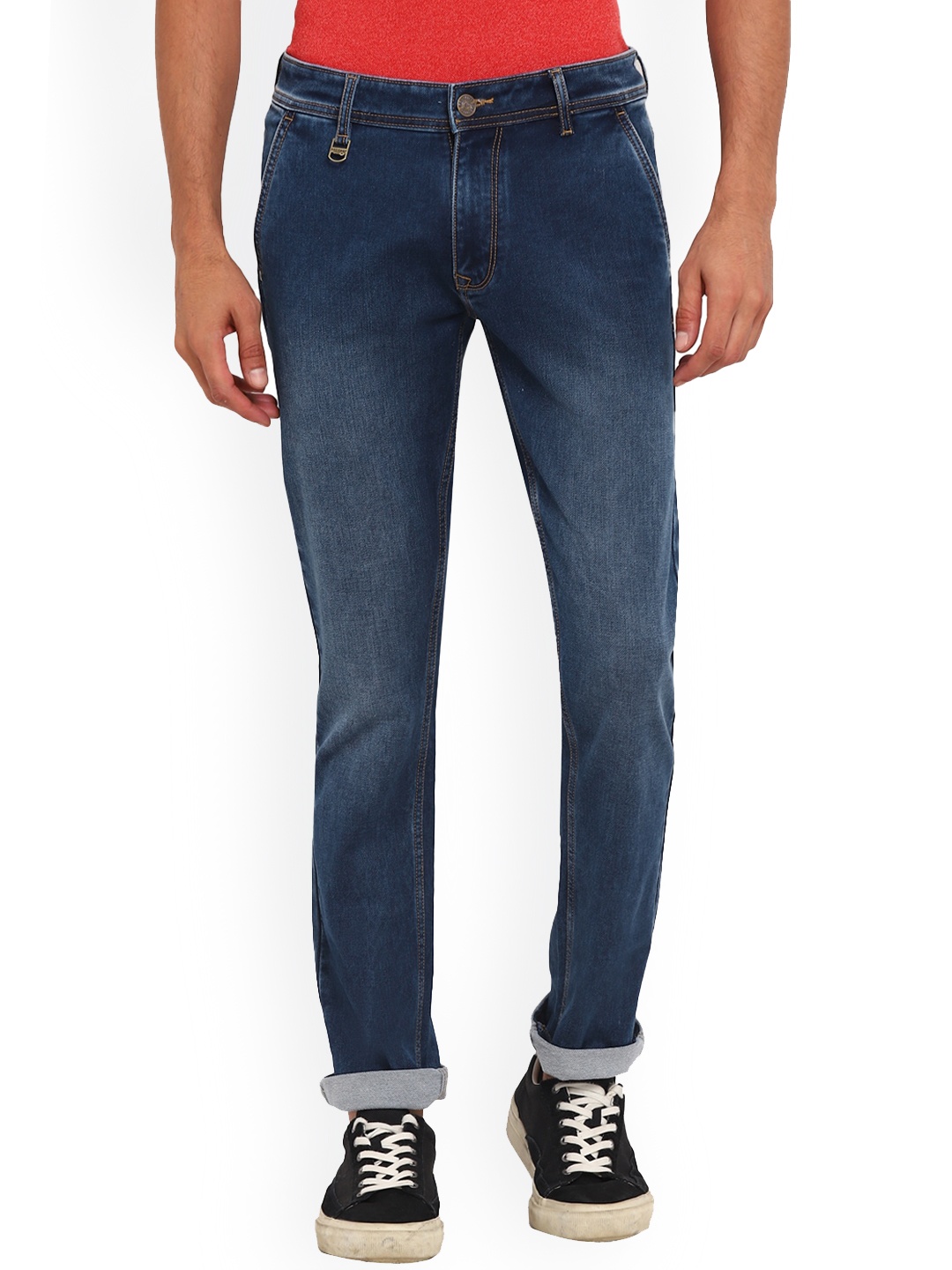 

Red Chief Men Mid=Rise Light Fade Jeans, Blue