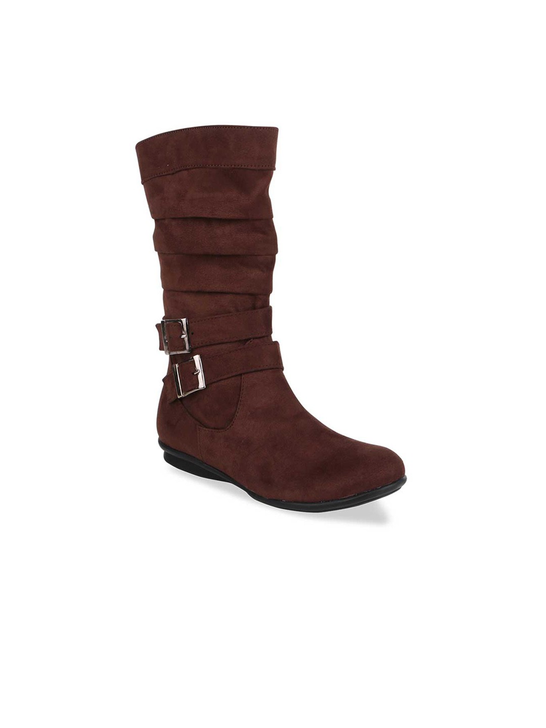 

Rocia By Regal Women Suede Flat Boots, Brown