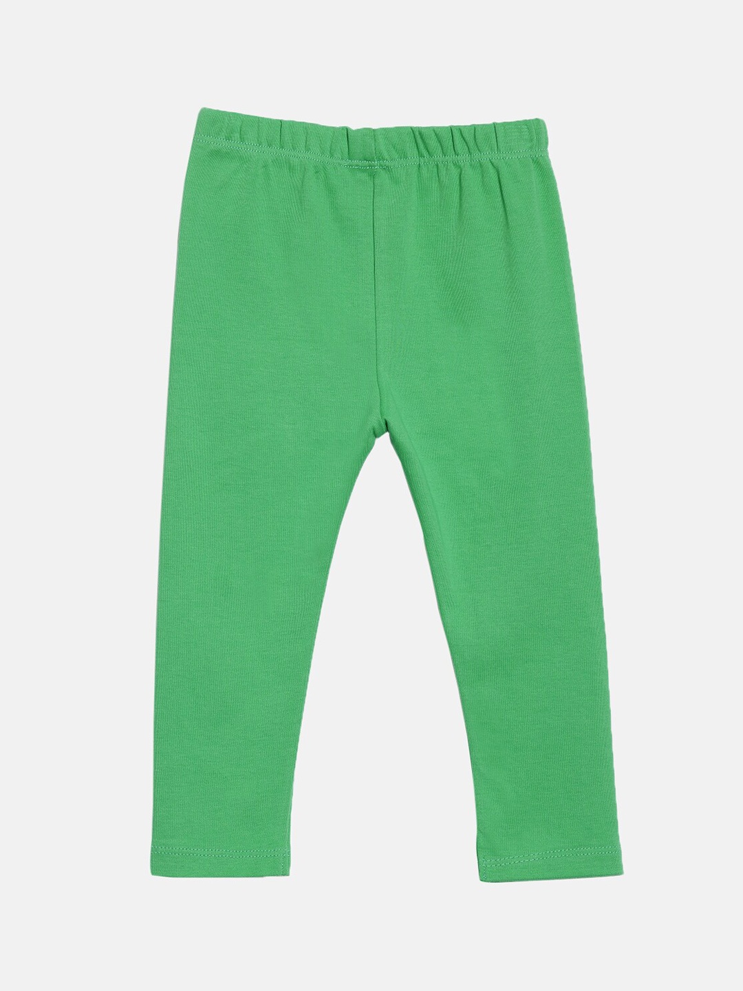 

Kryptic Infants Girls Ankle-Length Cotton Leggings, Green