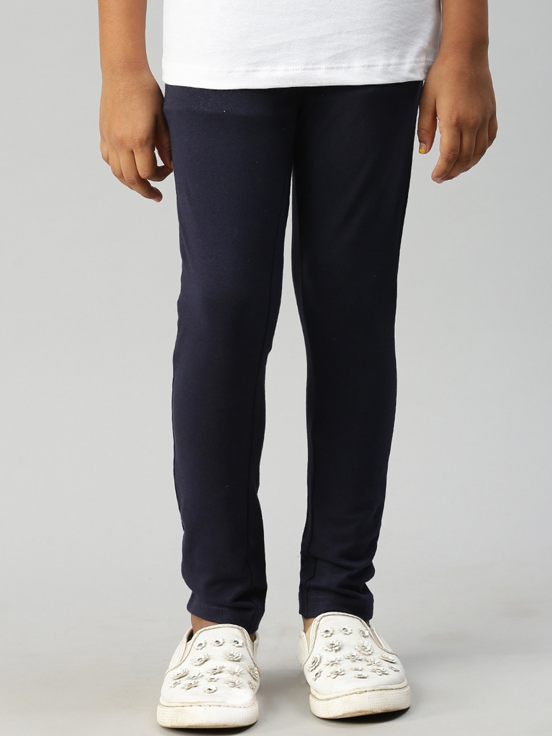 

Kryptic Girls Ankle-Length Leggings, Navy blue