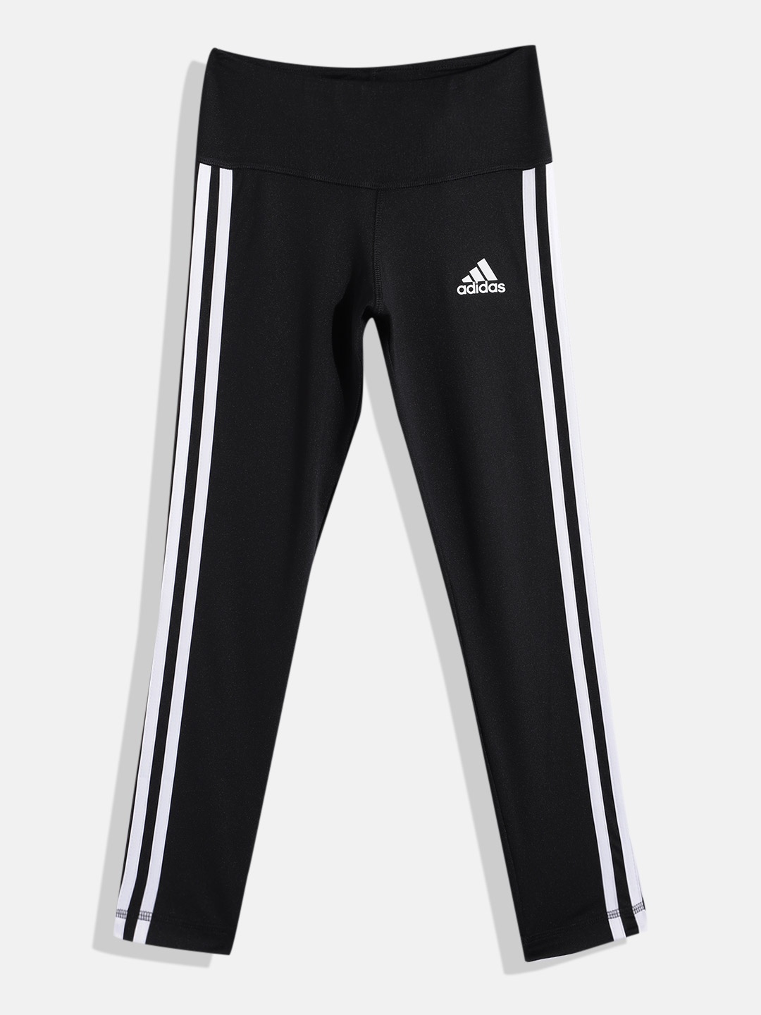 

ADIDAS Girls Brand Logo Print Detail G ADI 3S TIG Tights, Black