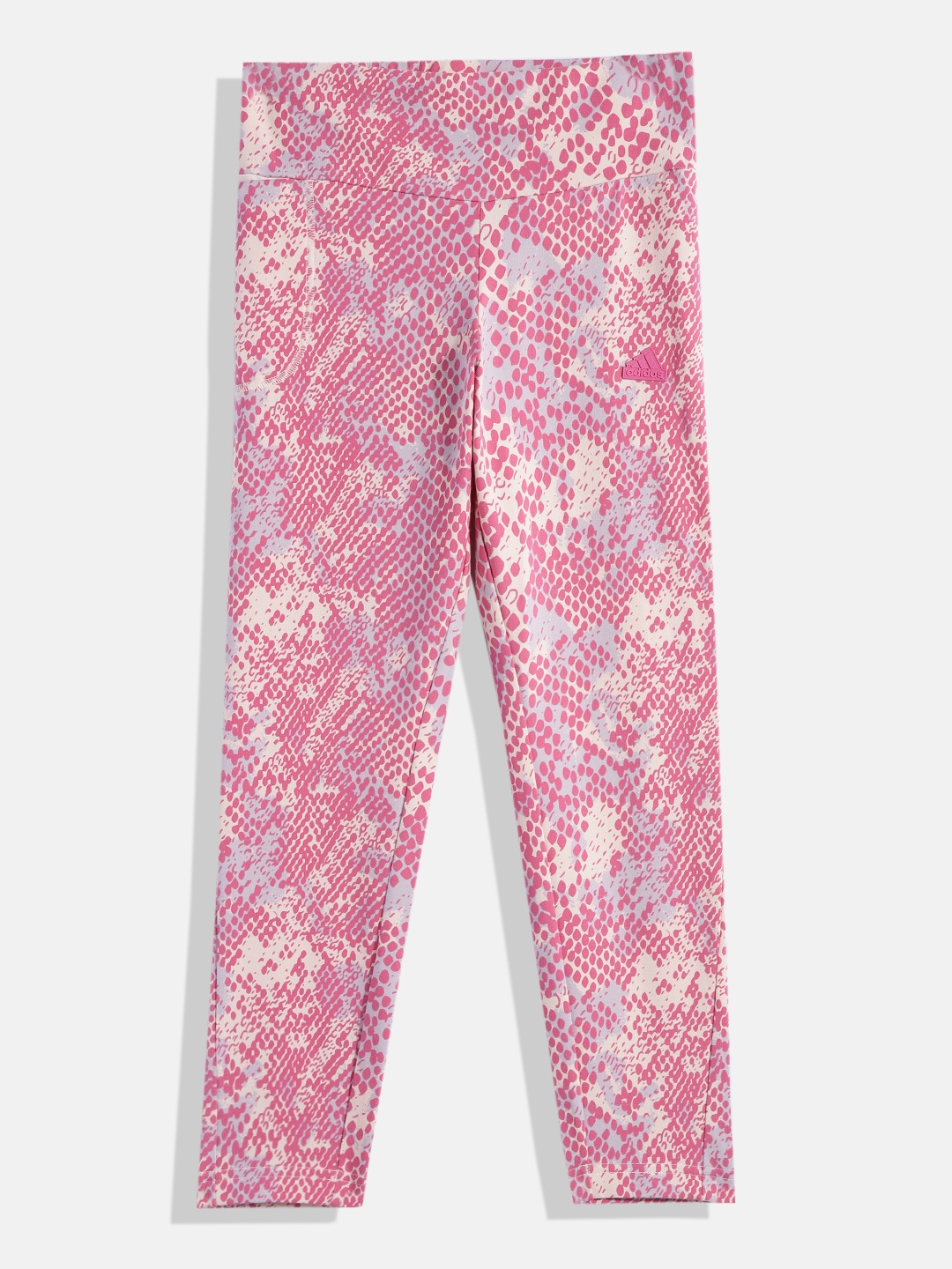 

ADIDAS Girls Printed Wonder Quartz Tights, Pink
