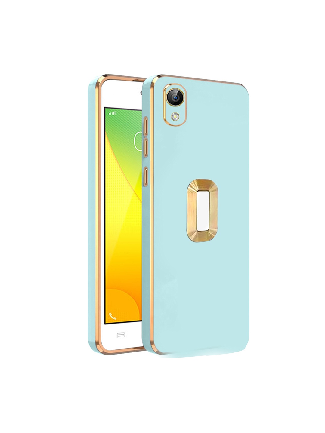 

Karwan Camera Protection Vivo Y51 Phone Back Cover, Green