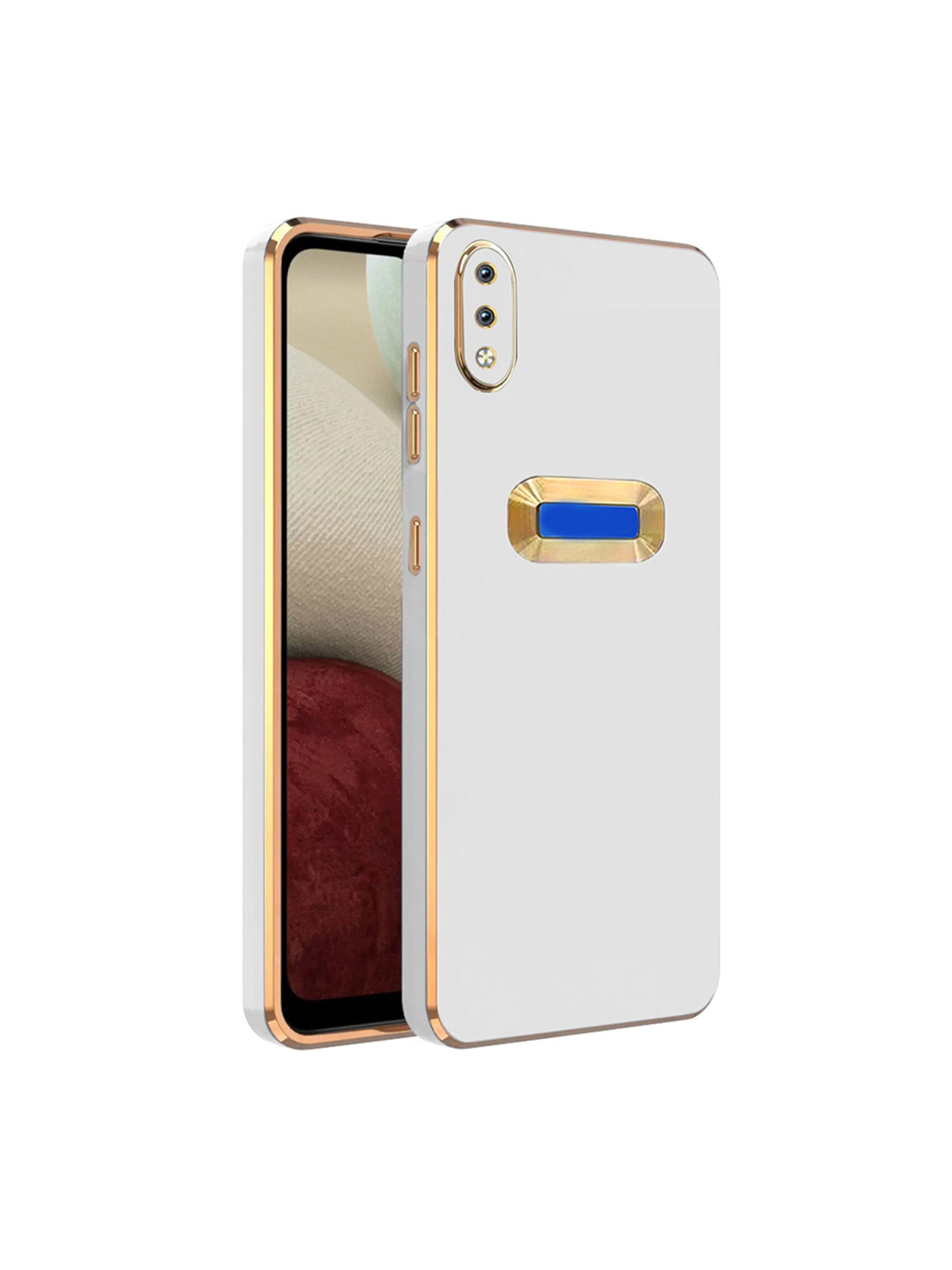 

Karwan Camera Protection Vivo Y93 Phone Back Cover, White