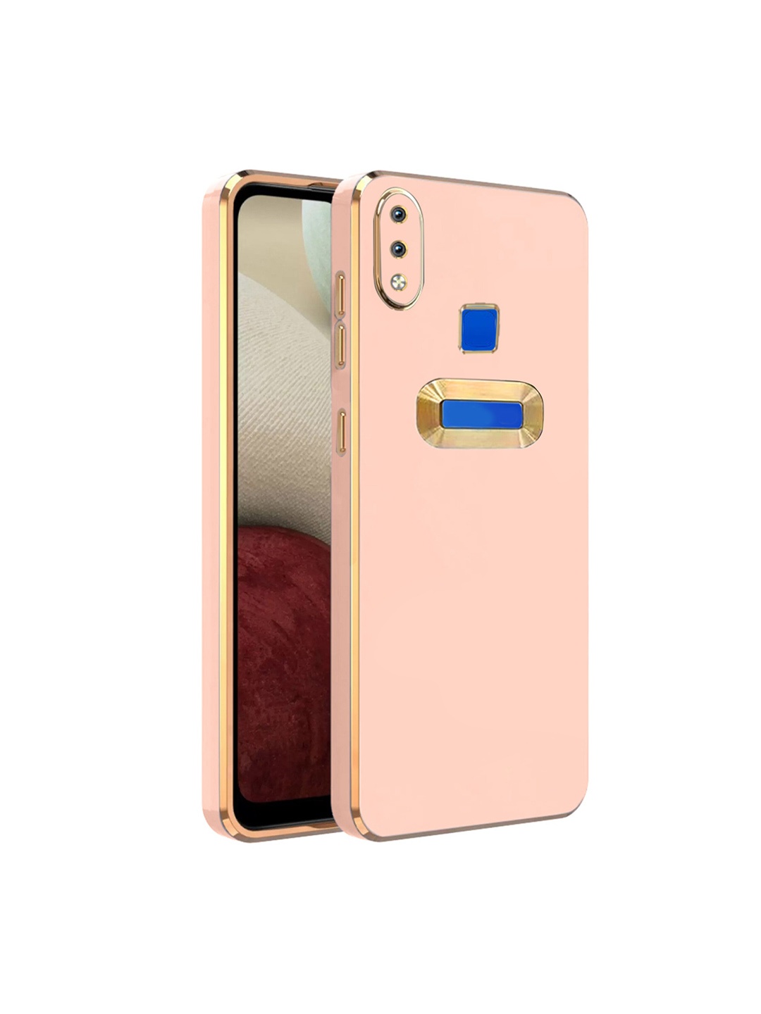 

Karwan Camera Protection Vivo Y91 Phone Back Cover, Pink
