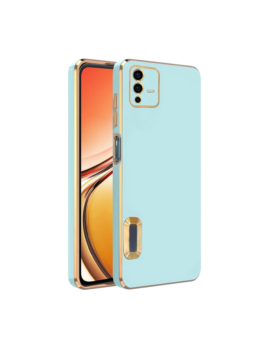 

Karwan Vivo V23 5G Camera Protection Phone Back Cover, Green