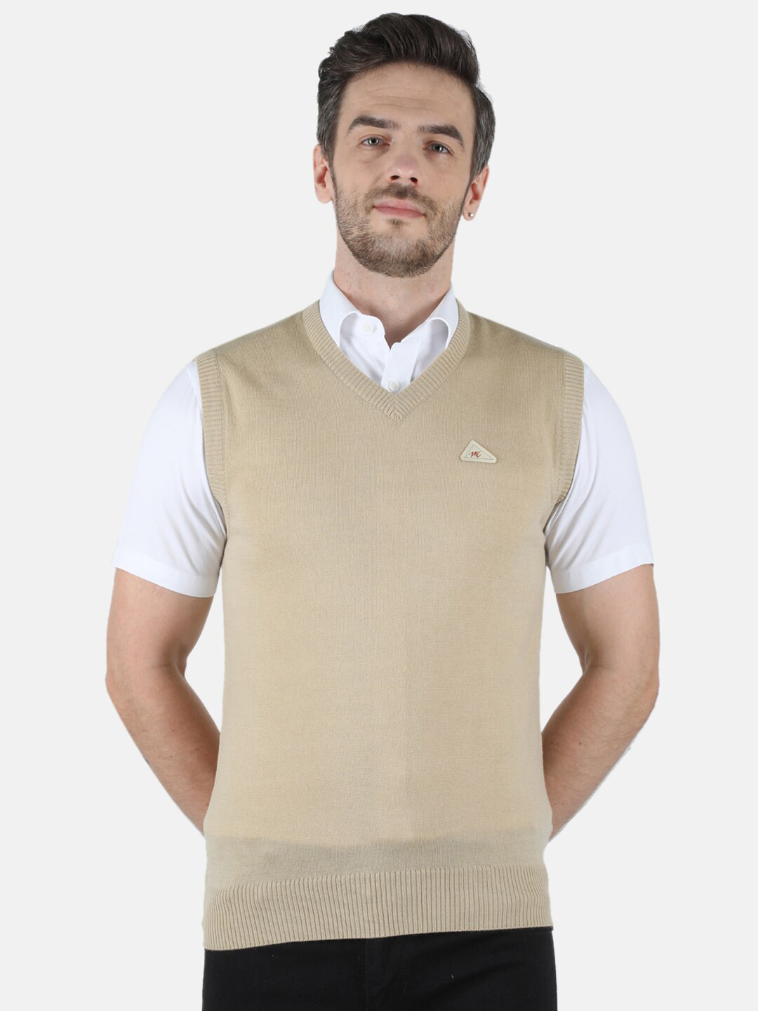 

Monte Carlo Men Beige Sweater Vest