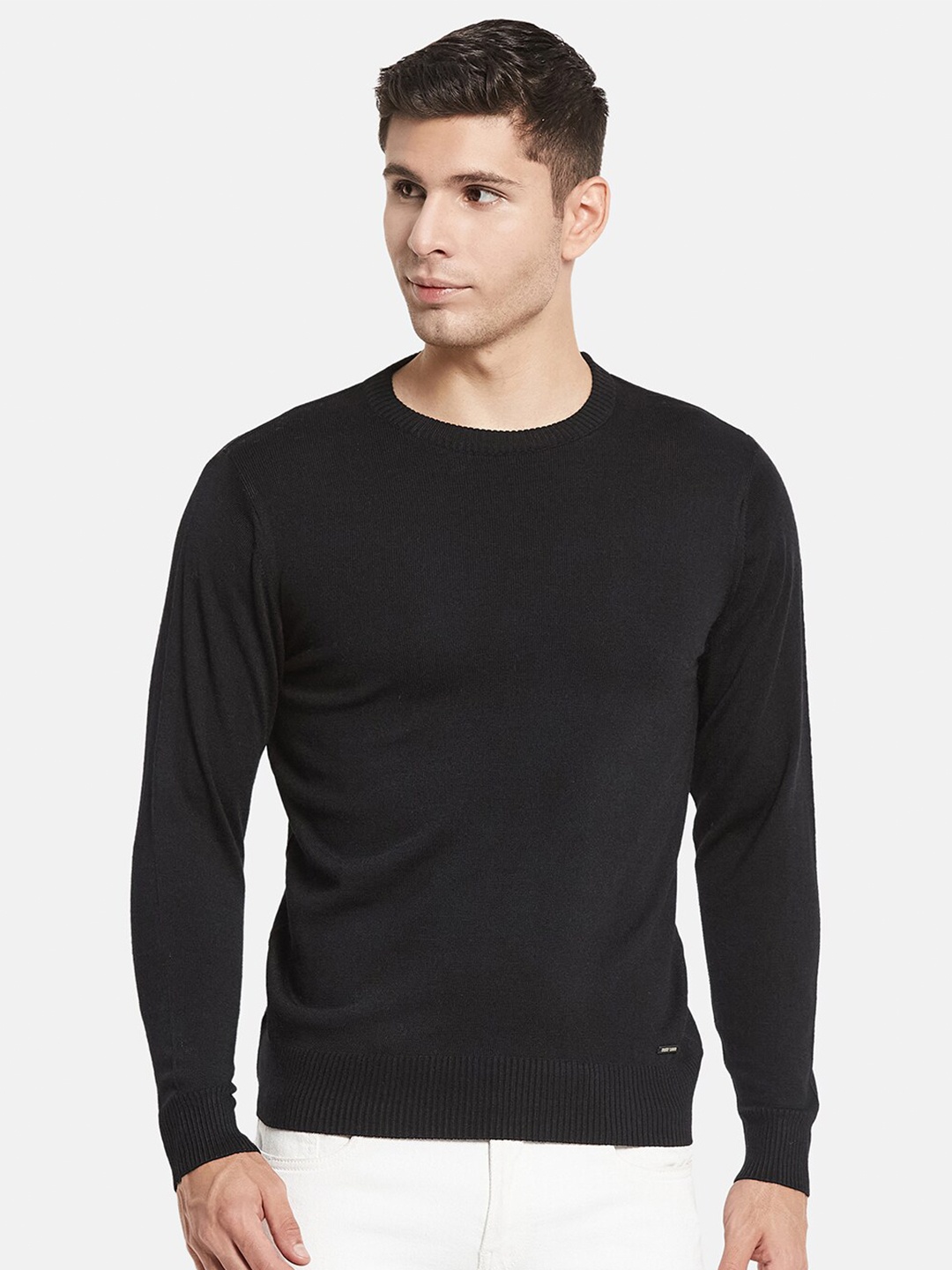 

Monte Carlo Long Sleeves Pullover Sweater, Black