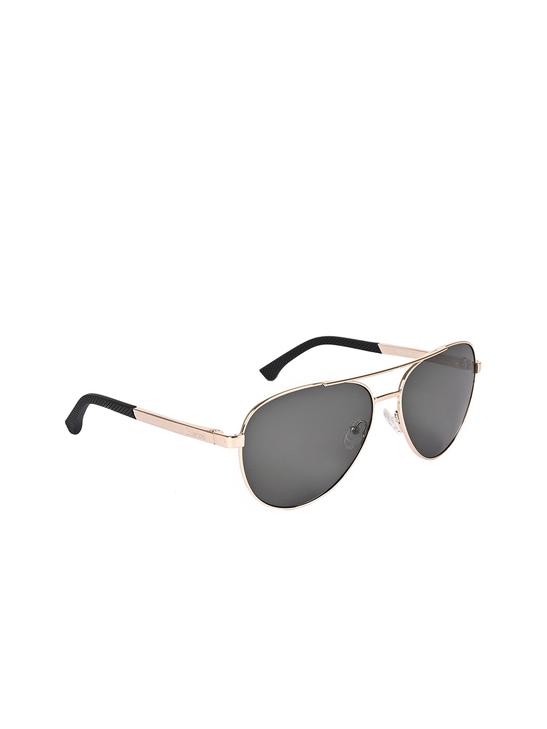

Timberland Men UV Protective Aviator Sunglasses TB7210 61 32N, Grey