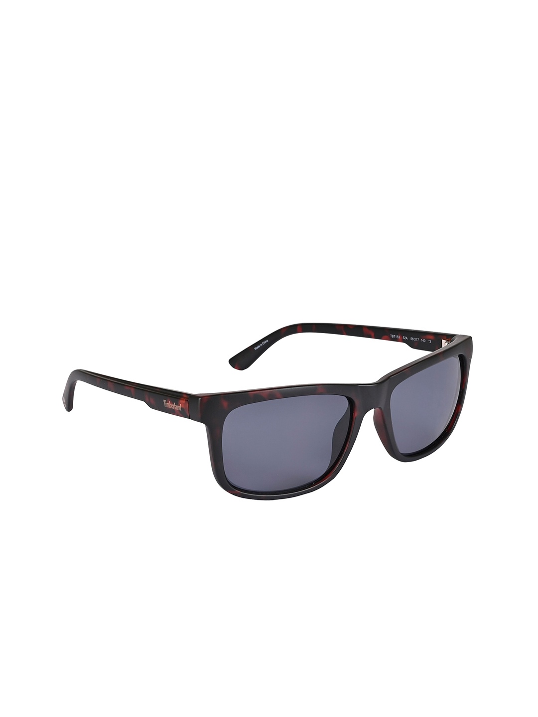 

Timberland Men UV Protective Square Sunglasses TB7153 56 52A, Grey