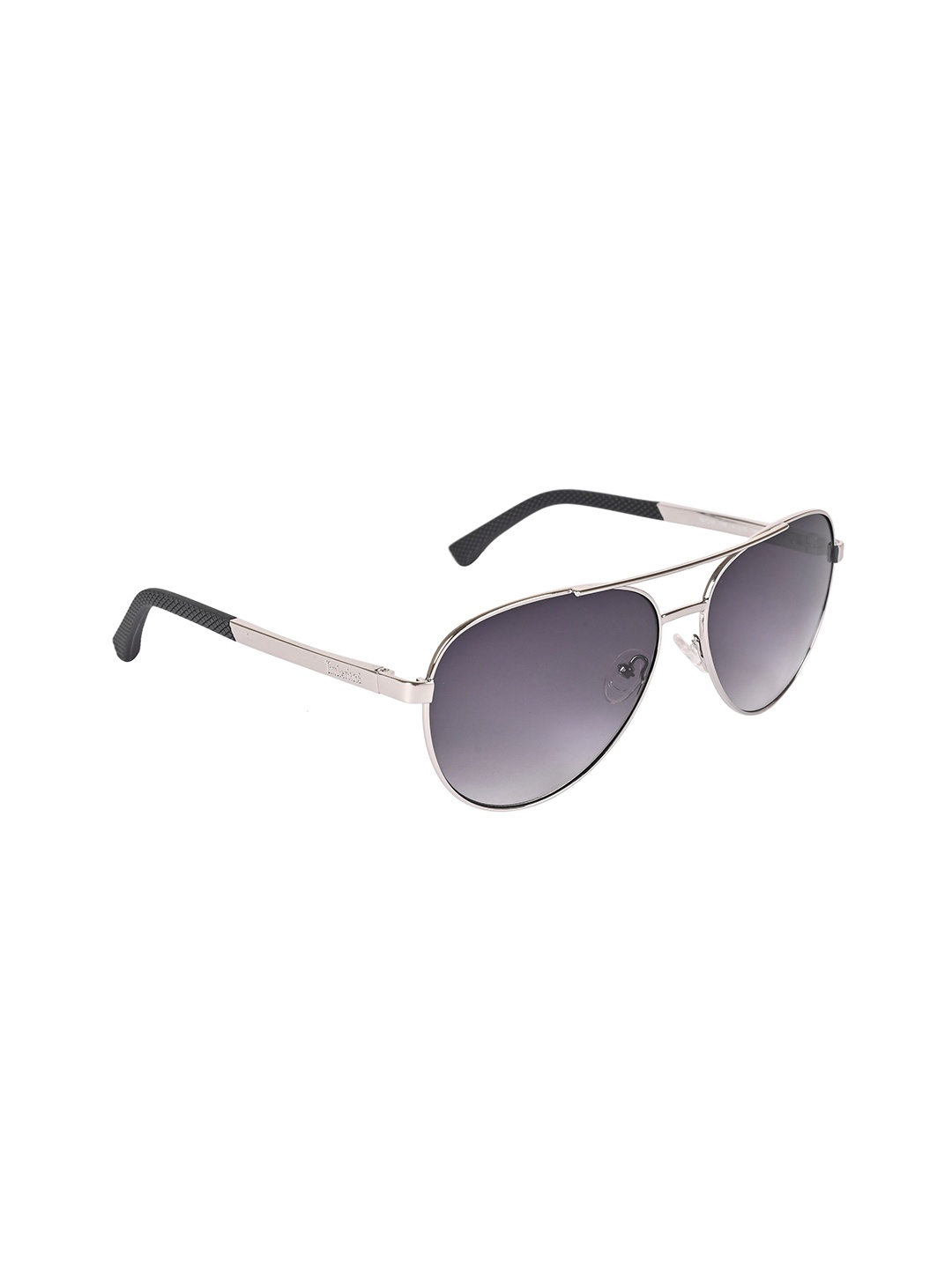 

Timberland Men UV Protective Lens Aviator Sunglasses TB7210 61 10B, Grey