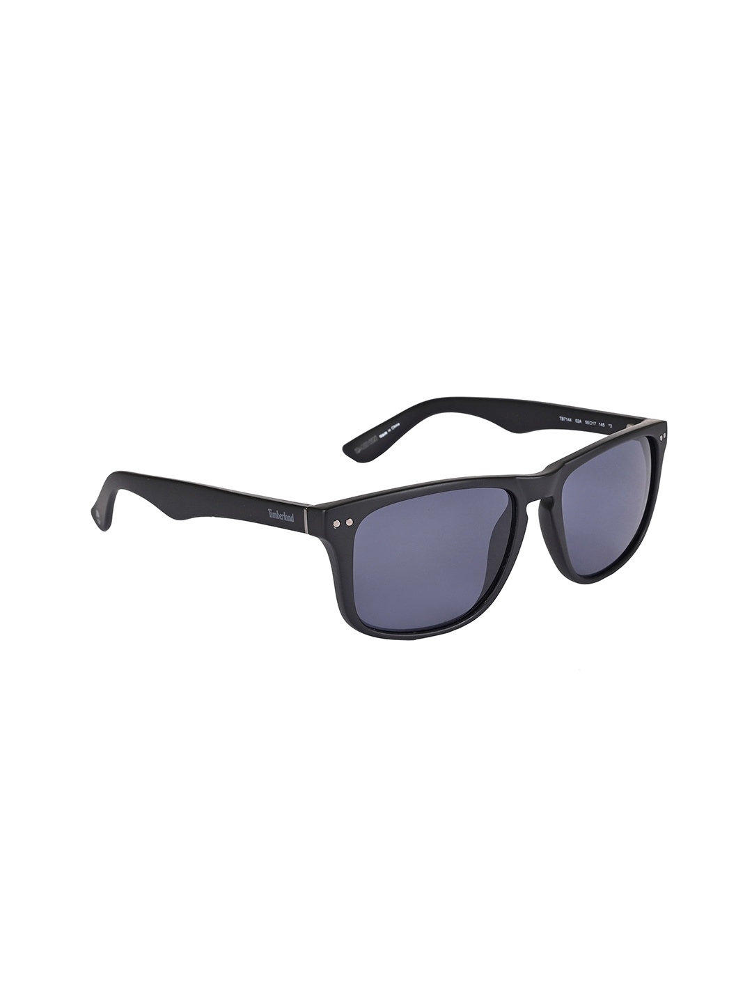 

Timberland Men UV Protective Lens Square Sunglasses TB7144 55 02A, Grey