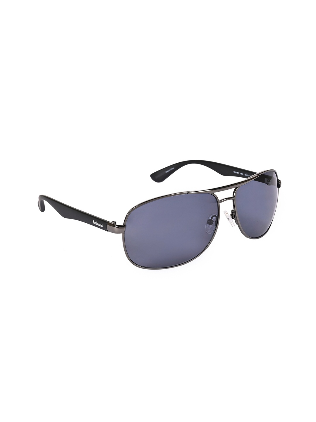 

Timberland Men Aviator Sunglasses With UV Protected Lens TB7151 63 08A, Grey