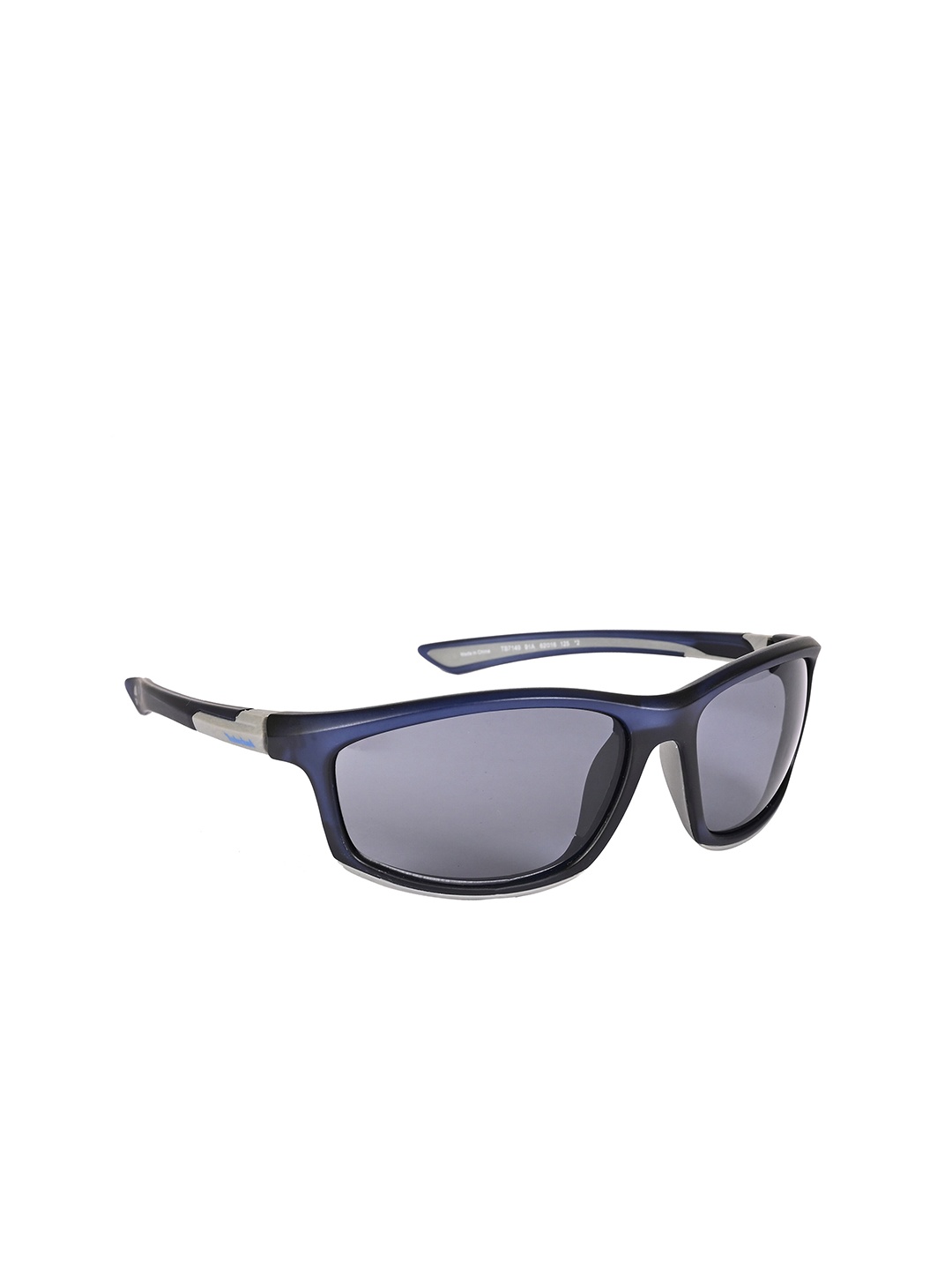 

Timberland Men UV Protective Lens Rectangular Sunglasses TB7149 62 91A, Grey