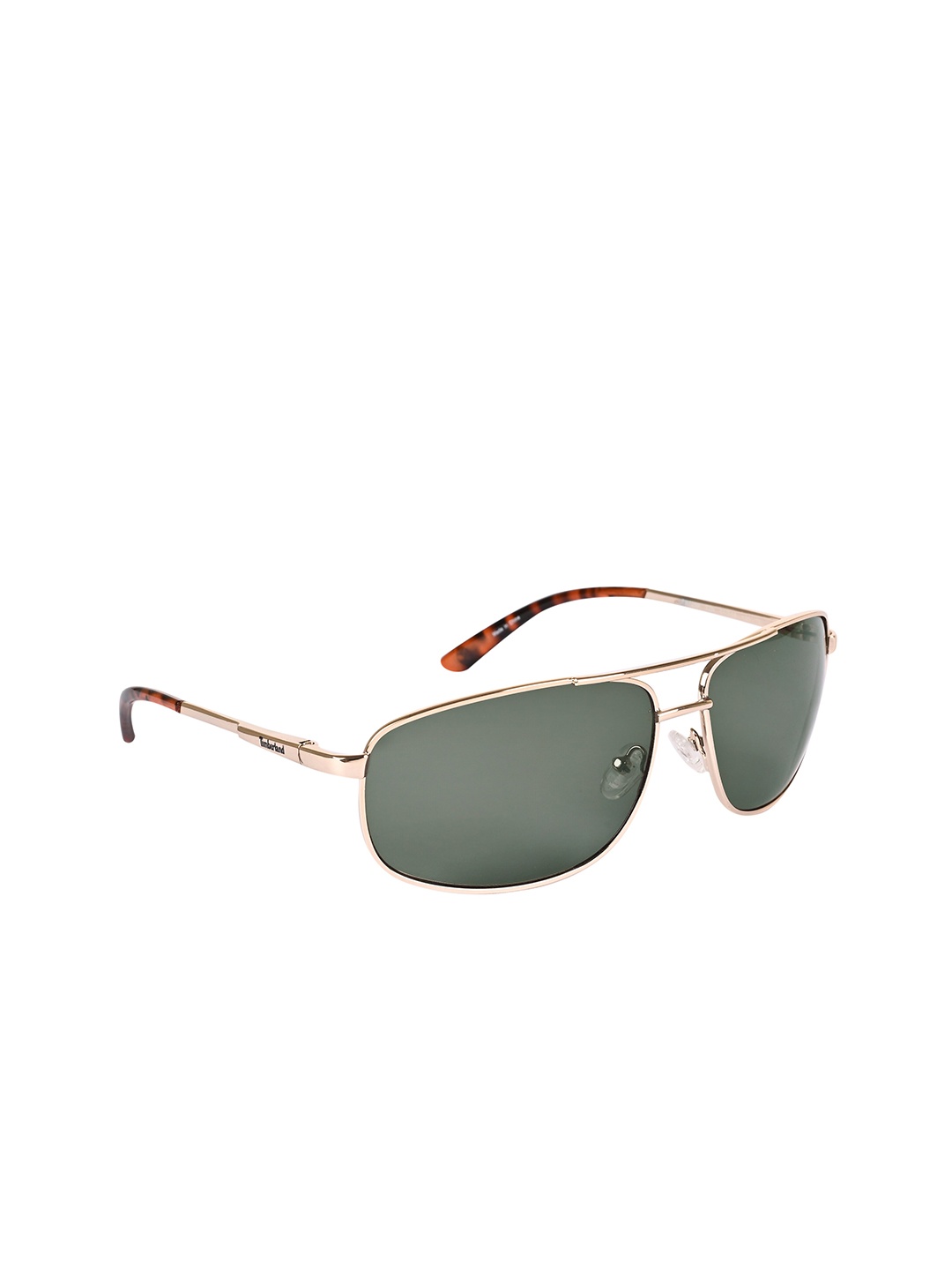 

Timberland Men UV Protective Lens Rectangular Sunglasses TB7259 61 32N, Green