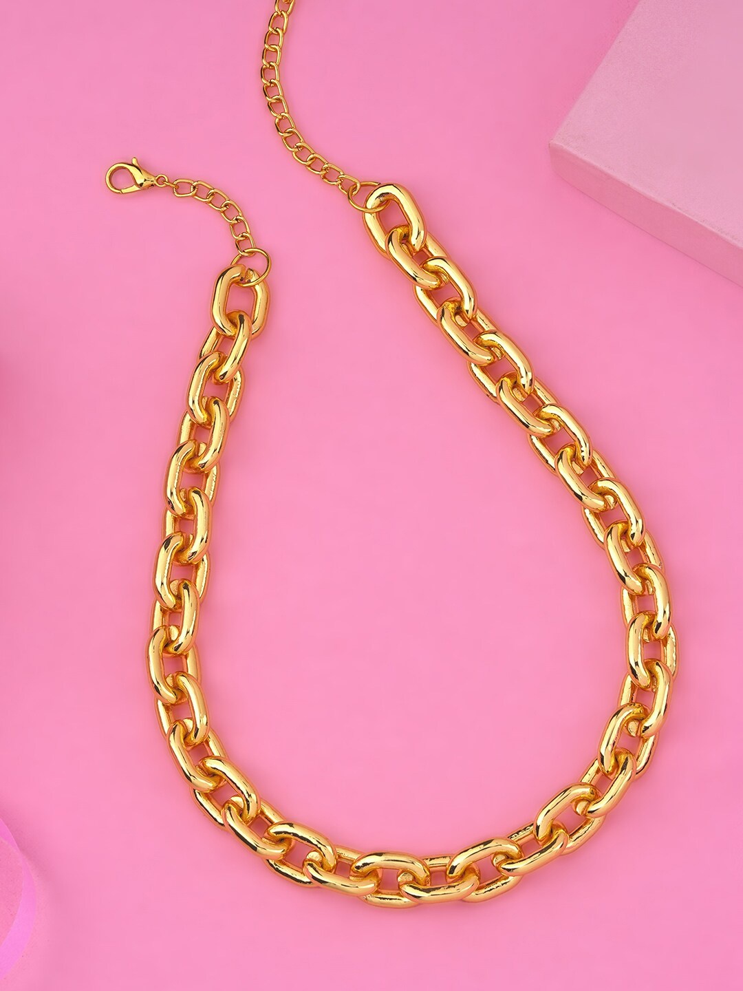 

Estele Gold-Plated Link Necklace