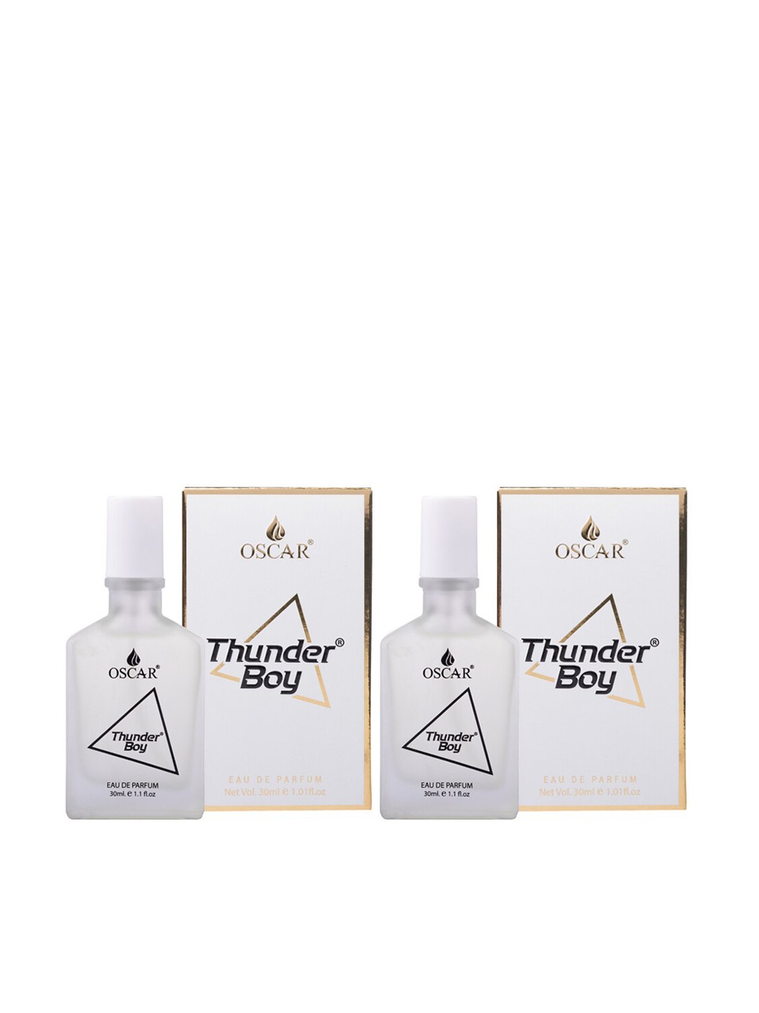 

OSCAR Men Set Of 2 Thunder Boy White Eau De Parfum - 30ml Each
