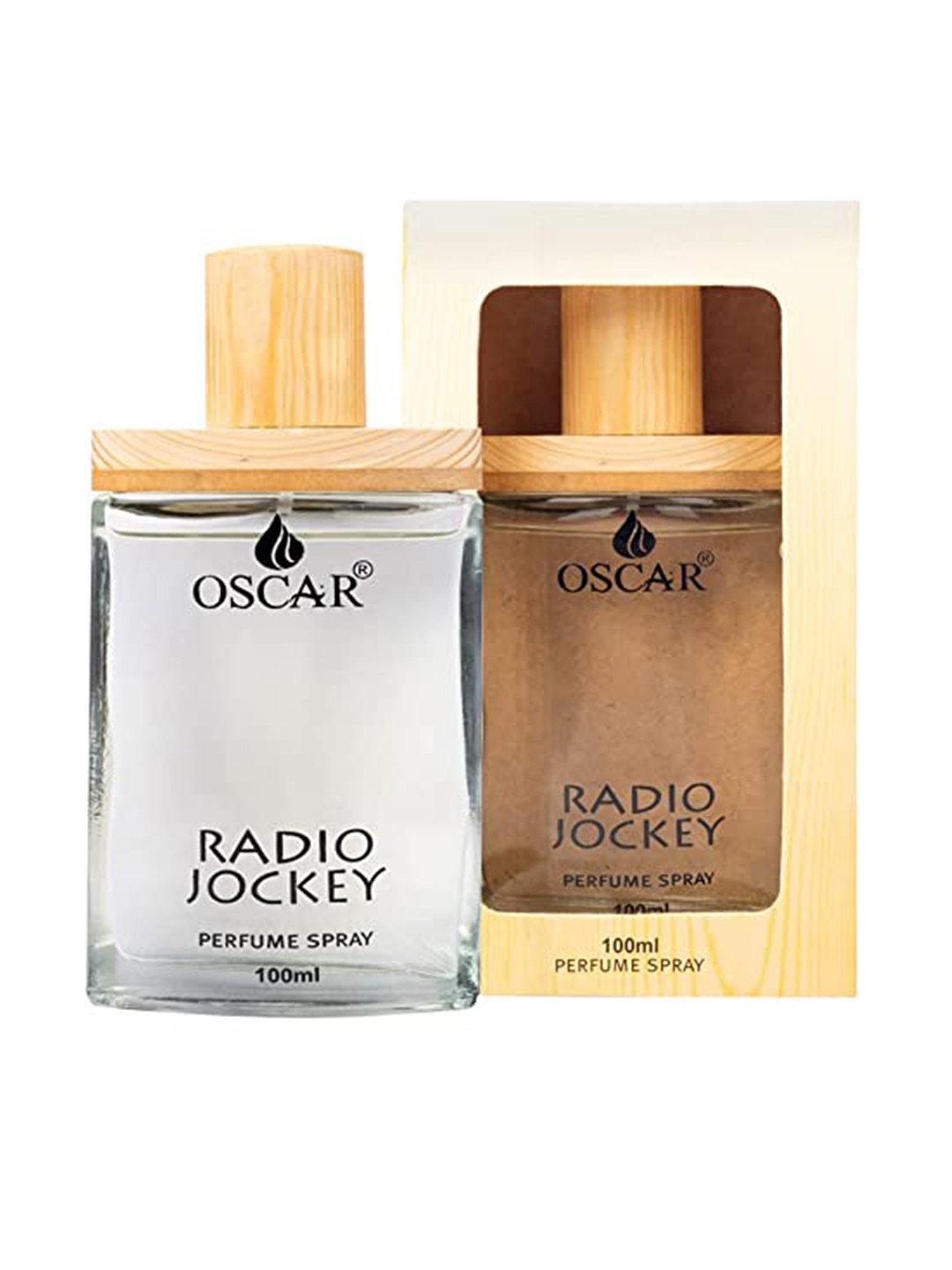 

OSCAR Radio Jockey Wooden Eau De Toilette Spray - 100 ml, Brown