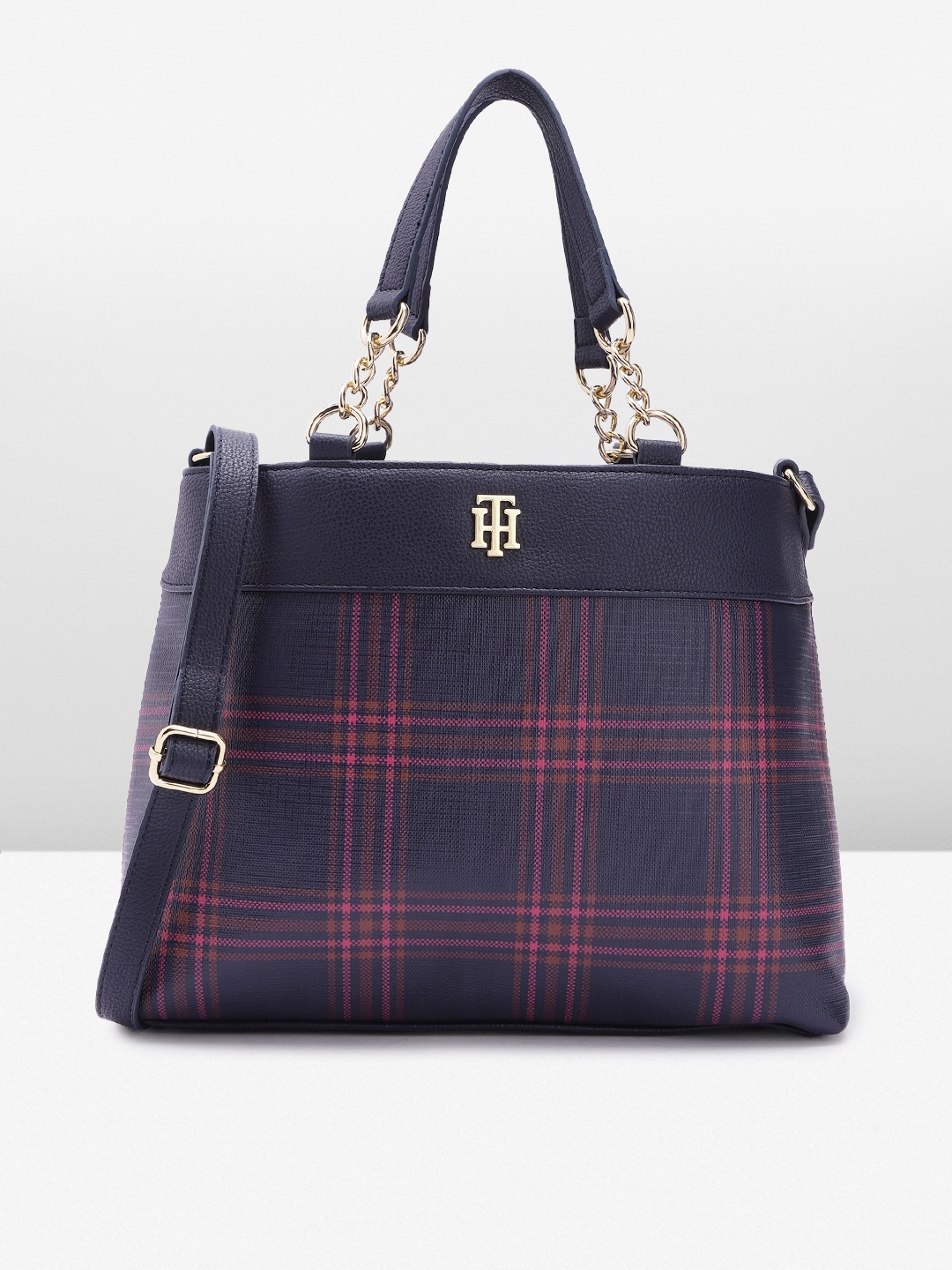 

Tommy Hilfiger CAMILLA II Checked Shoulder Bag, Navy blue