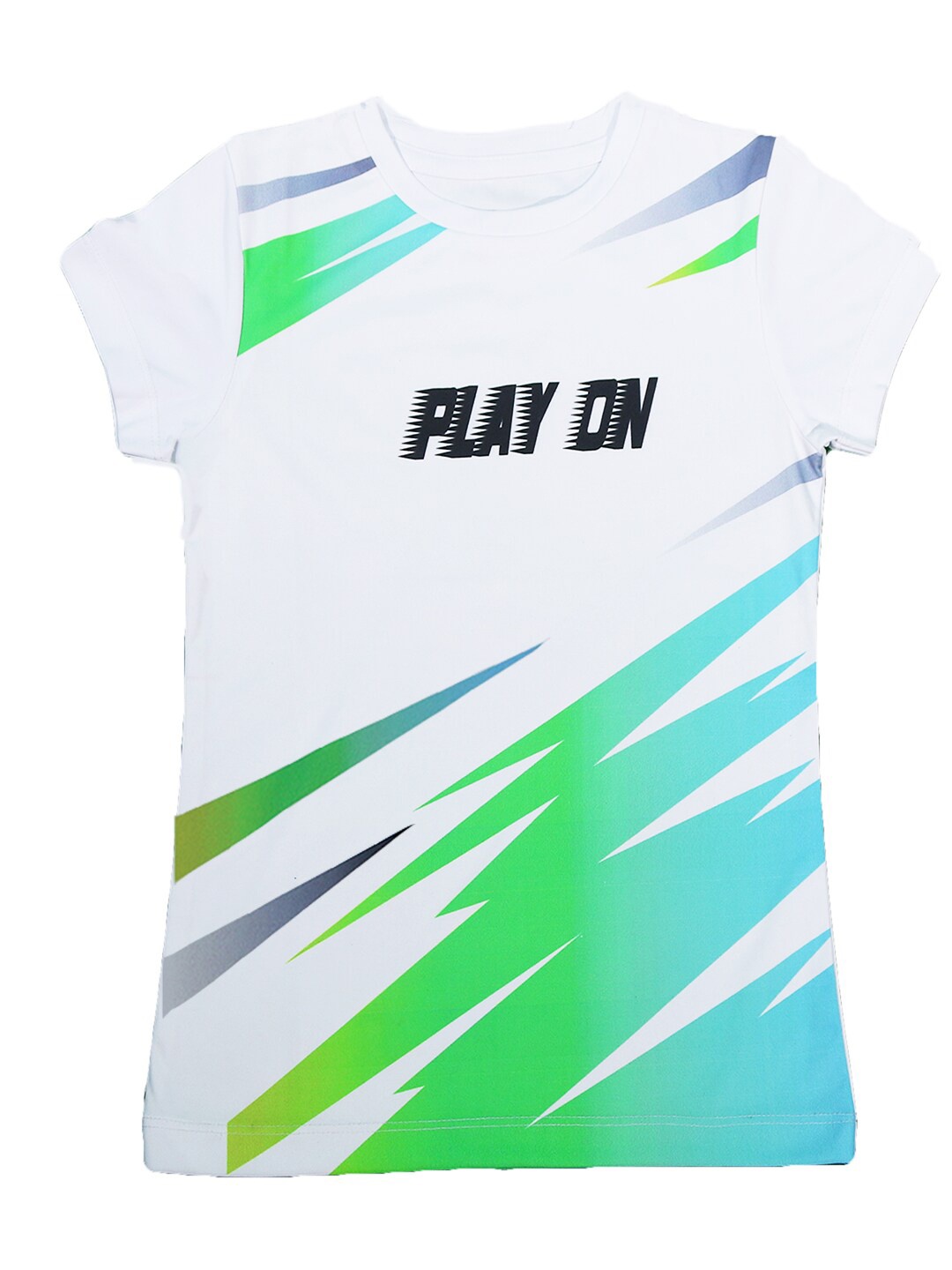 

KINSEY Girls Abstract Printed T-shirt, White