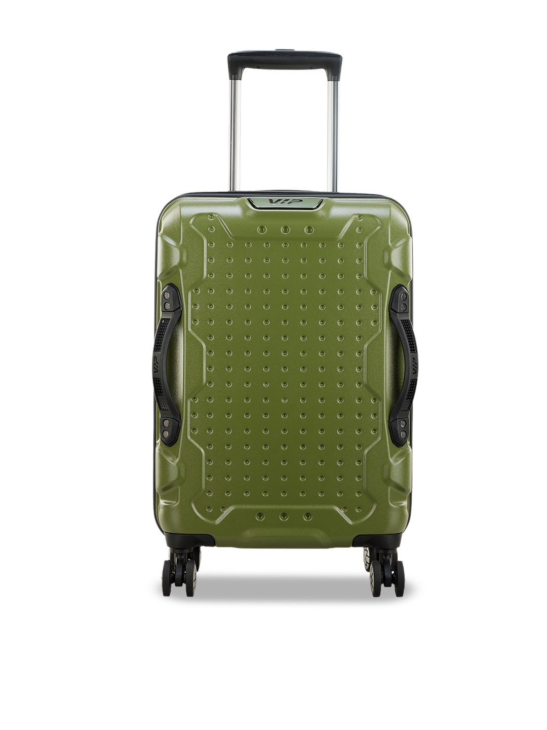 

VIP Textured Hard Sided Trolley Suitcase, Olive