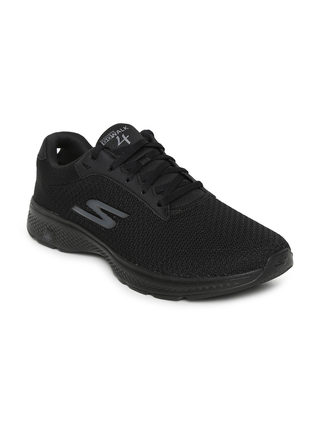

Skechers Men Black GO WALK 4 Walking Shoes