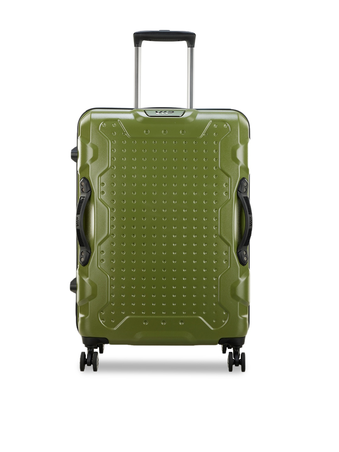 

VIP Textured Hard-Sided Medium Trolley Bag, Olive