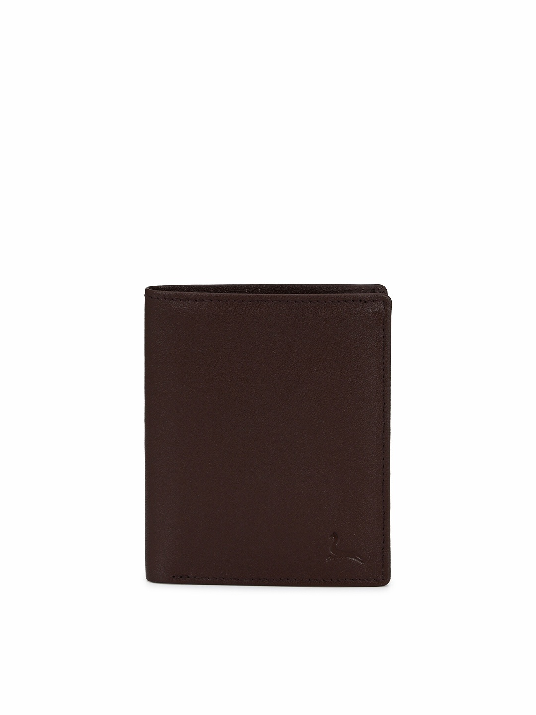 

Pacific Gold Men Leather Two Fold Wallet, Brown