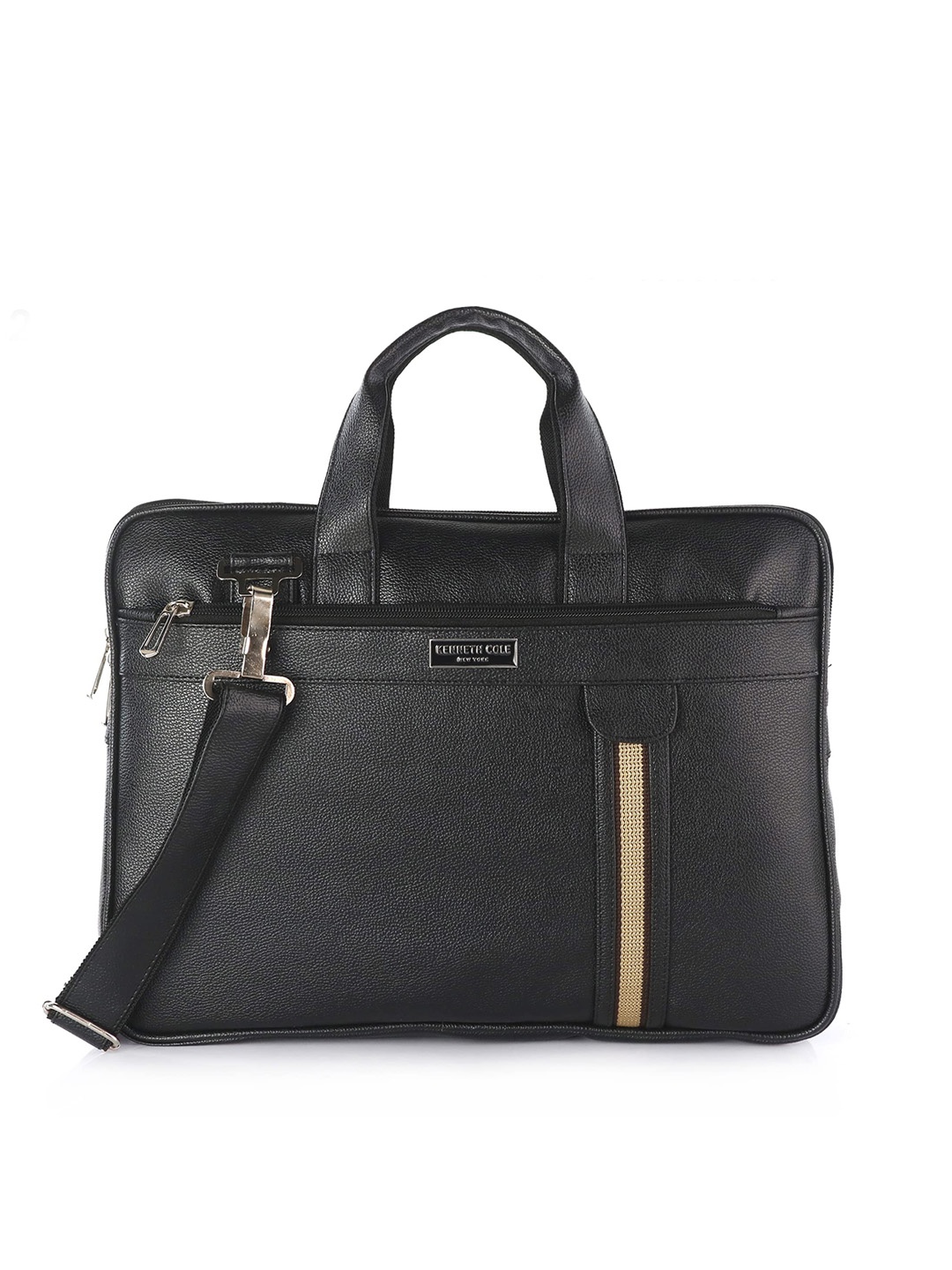 

Kenneth Cole Textured Laptop Bag, Black