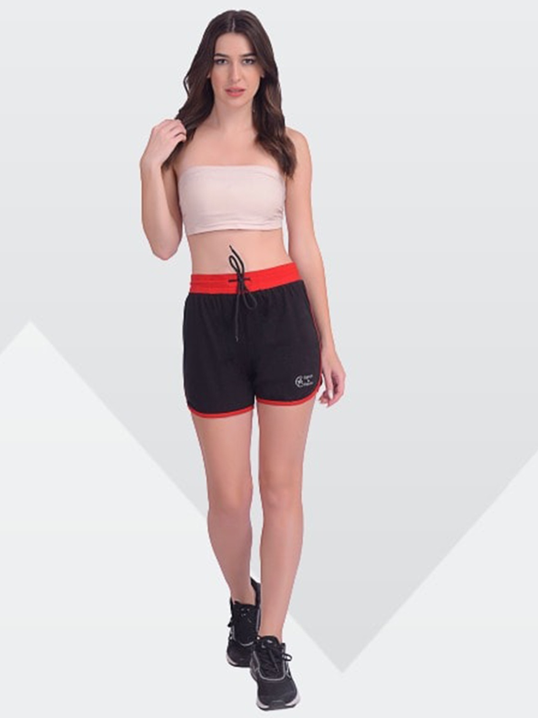 

Apraa & Parma Women Running Shorts, Black