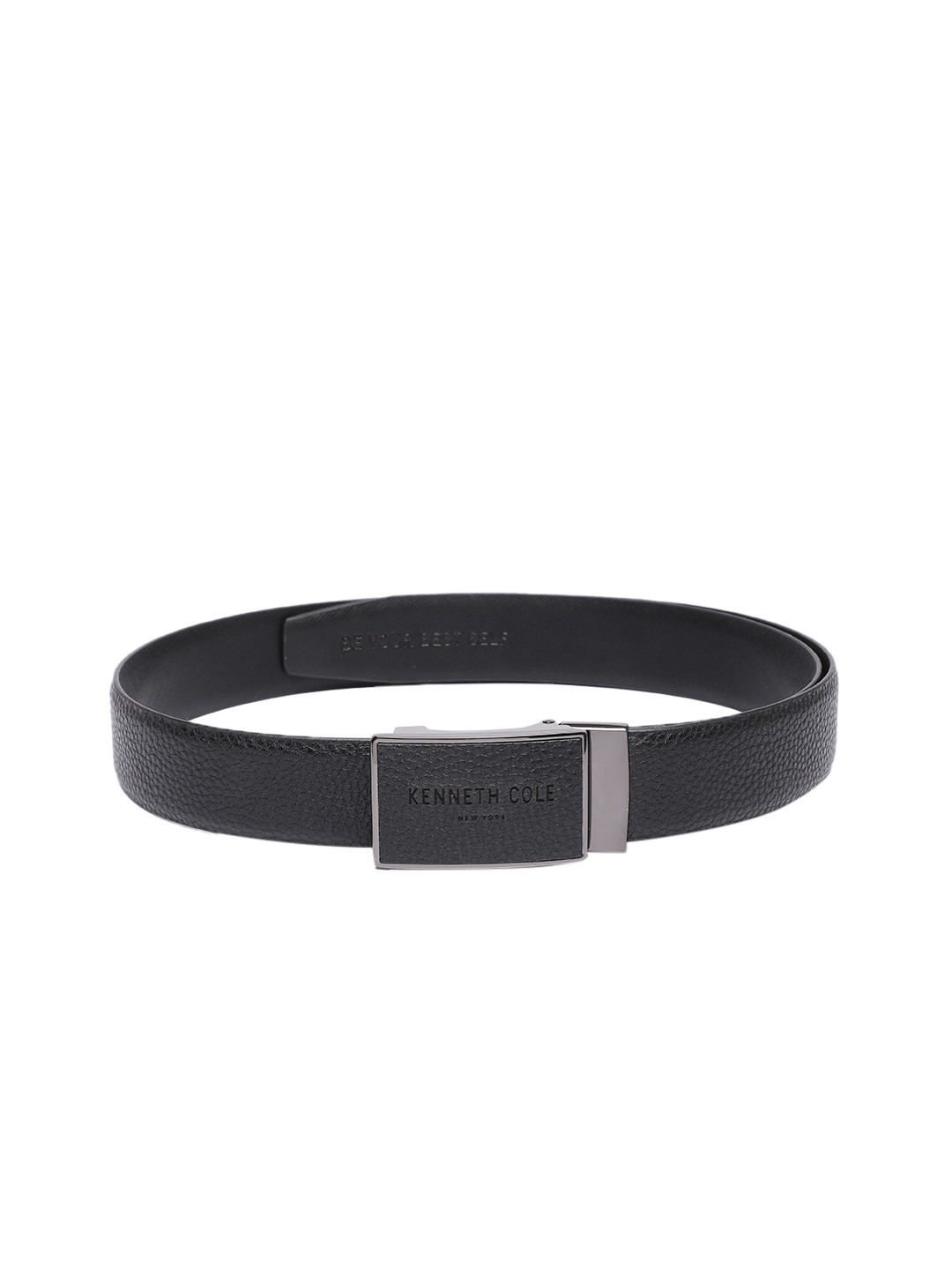 

Kenneth Cole Men Leather Formal Belt, Black