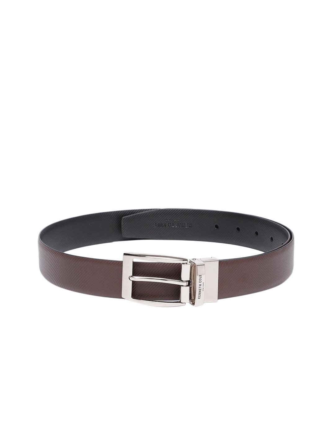 

Kenneth Cole Men Leather Reversible Formal Belt, Brown