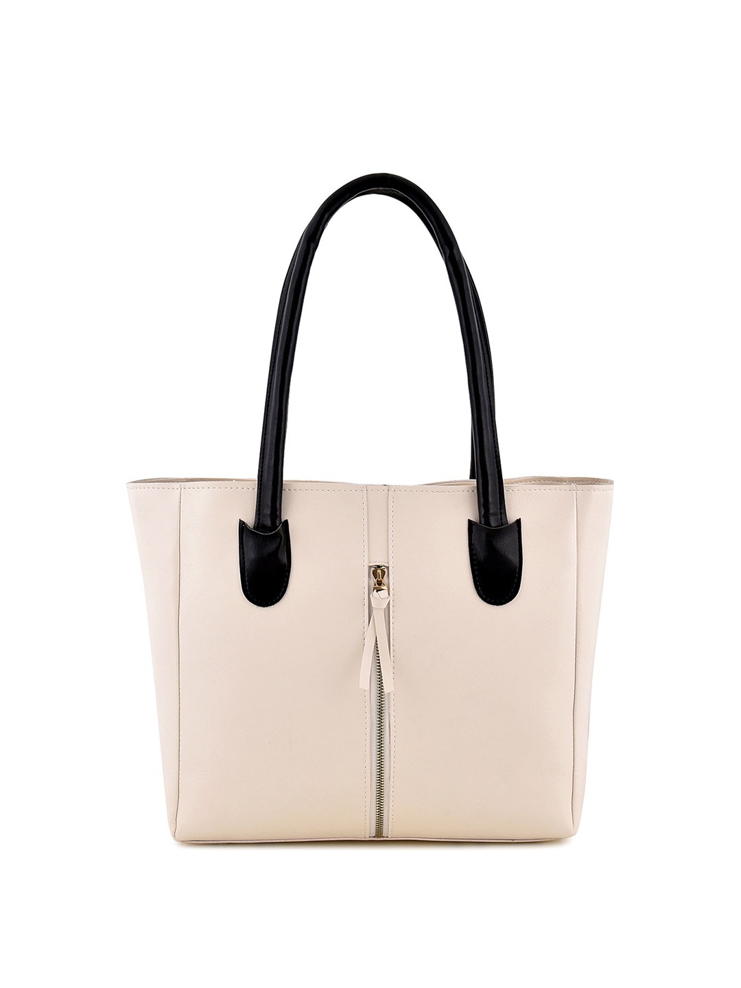 

Pez dorado Zip Detail Structured Shoulder Bag, White